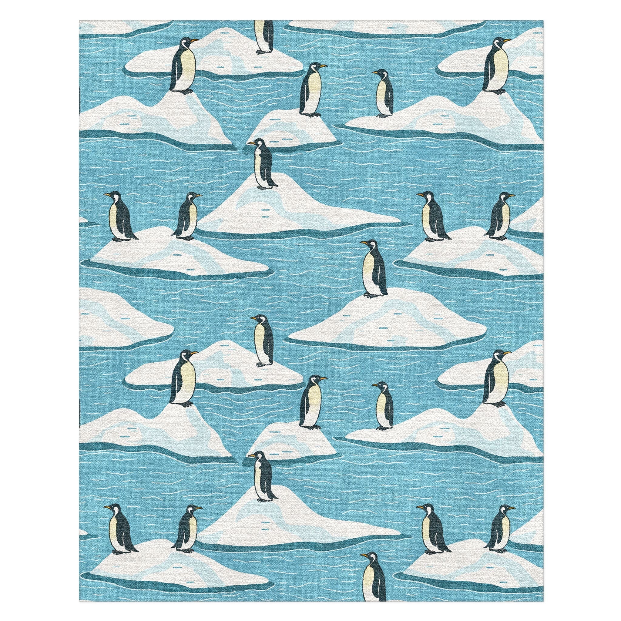 Arctic Penguins in 8' x 10' Size