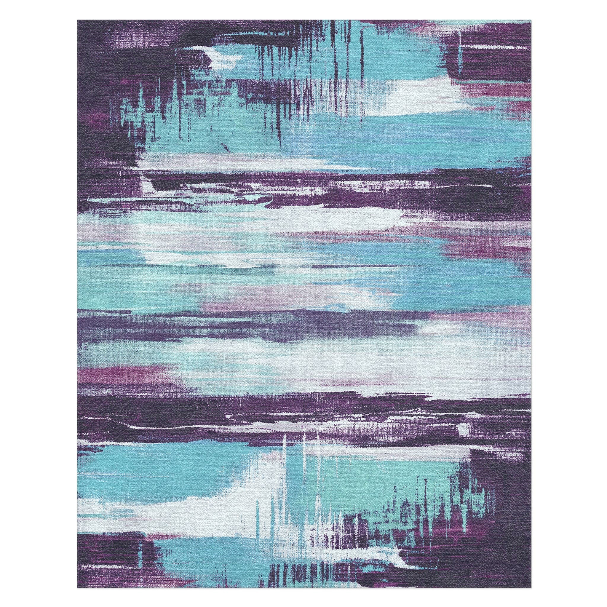 Jörgan Purple & Blue in 8' x 10' Size