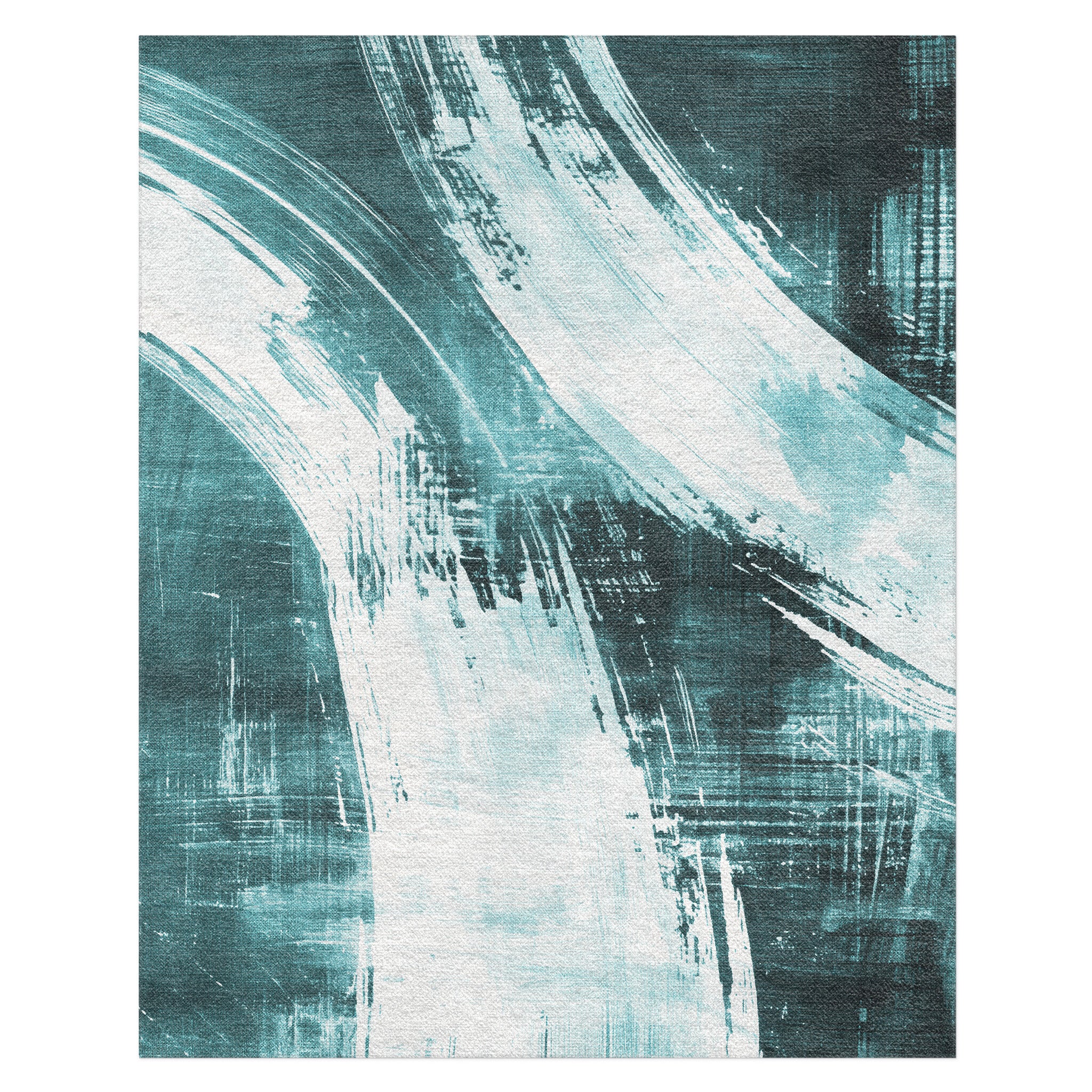 Emil Deep Teal in 8' x 10' Size