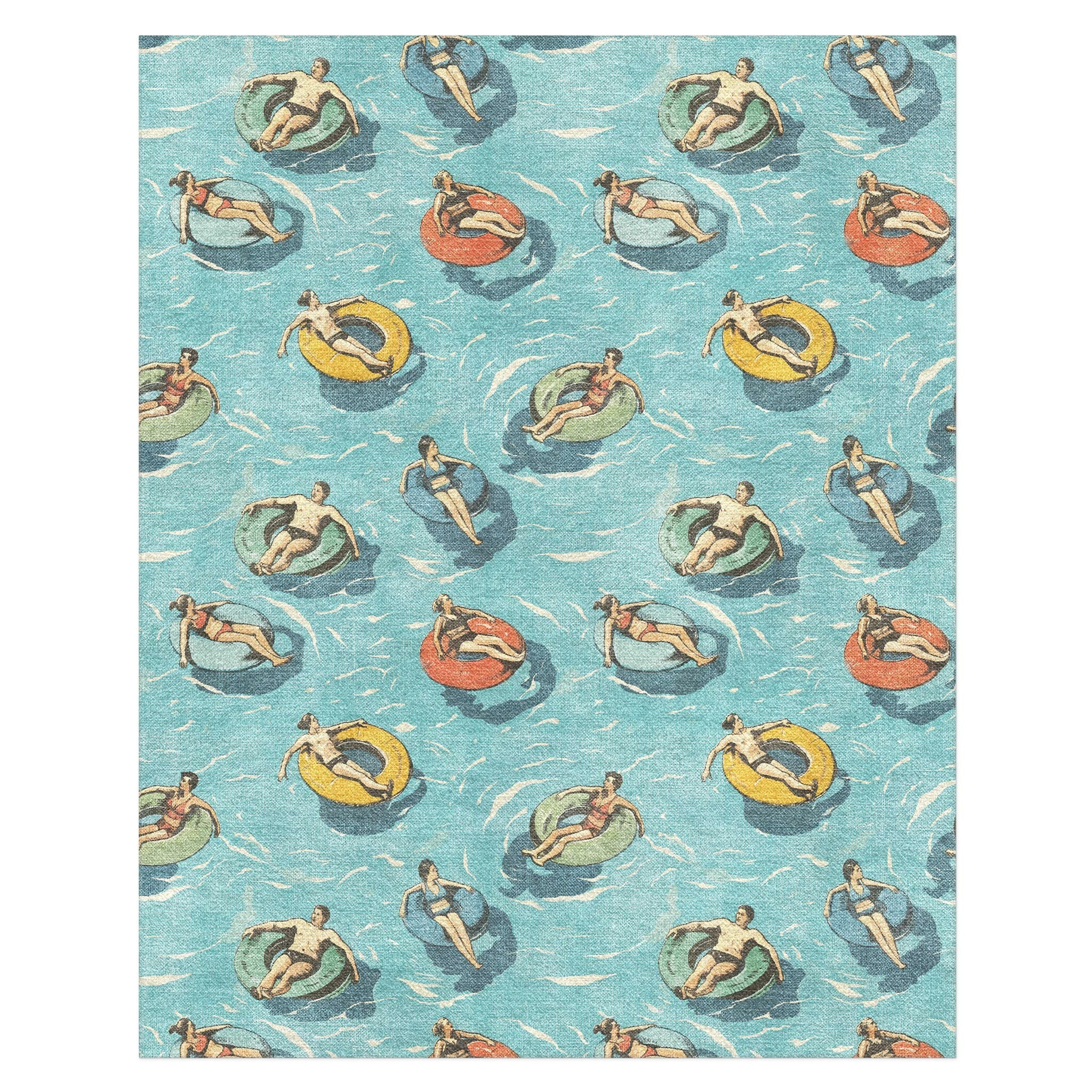 Lazy River in 8' x 10' Size