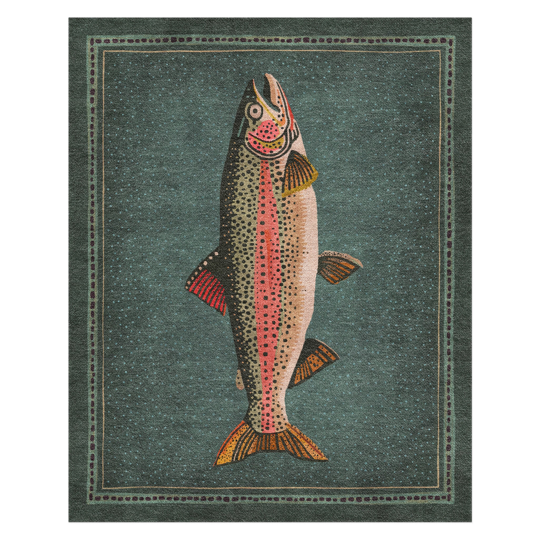 Rainbow Trout in 10x8ft Size