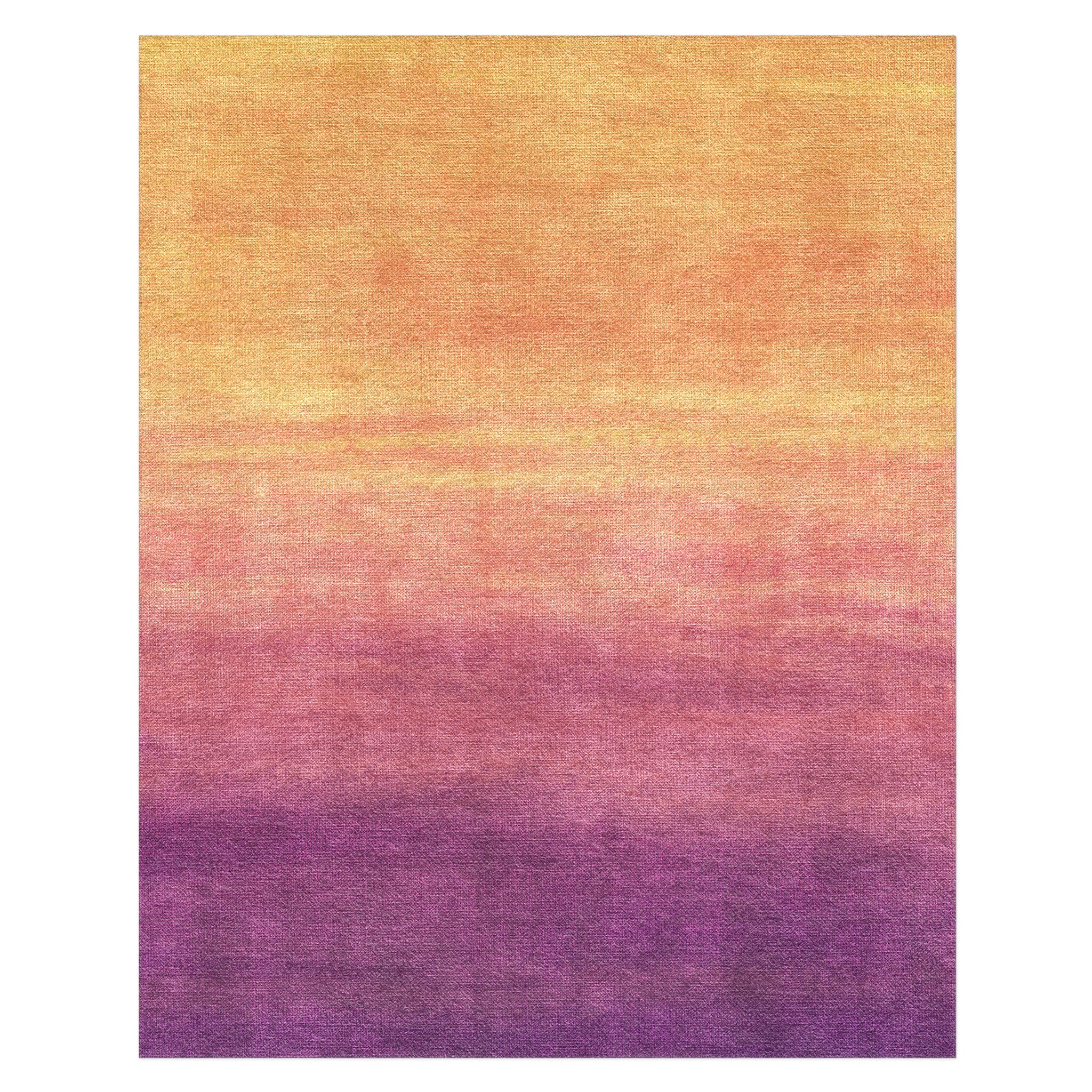 Imogen Watercolor Orange & Purple Ombre in 10x8ft Size