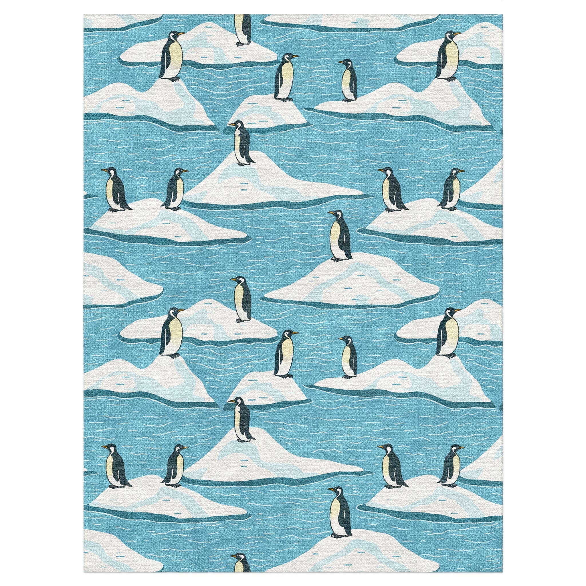 Arctic Penguins in 9' x 12' Size