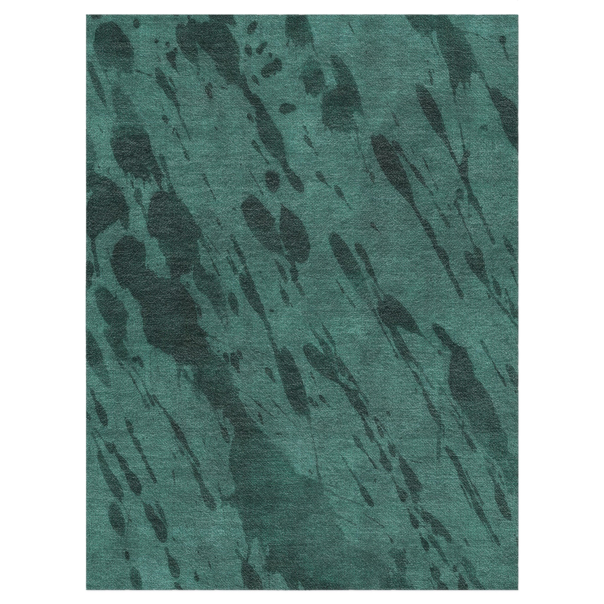 Hurley Splatter Dye Teal in 12x9ft Size