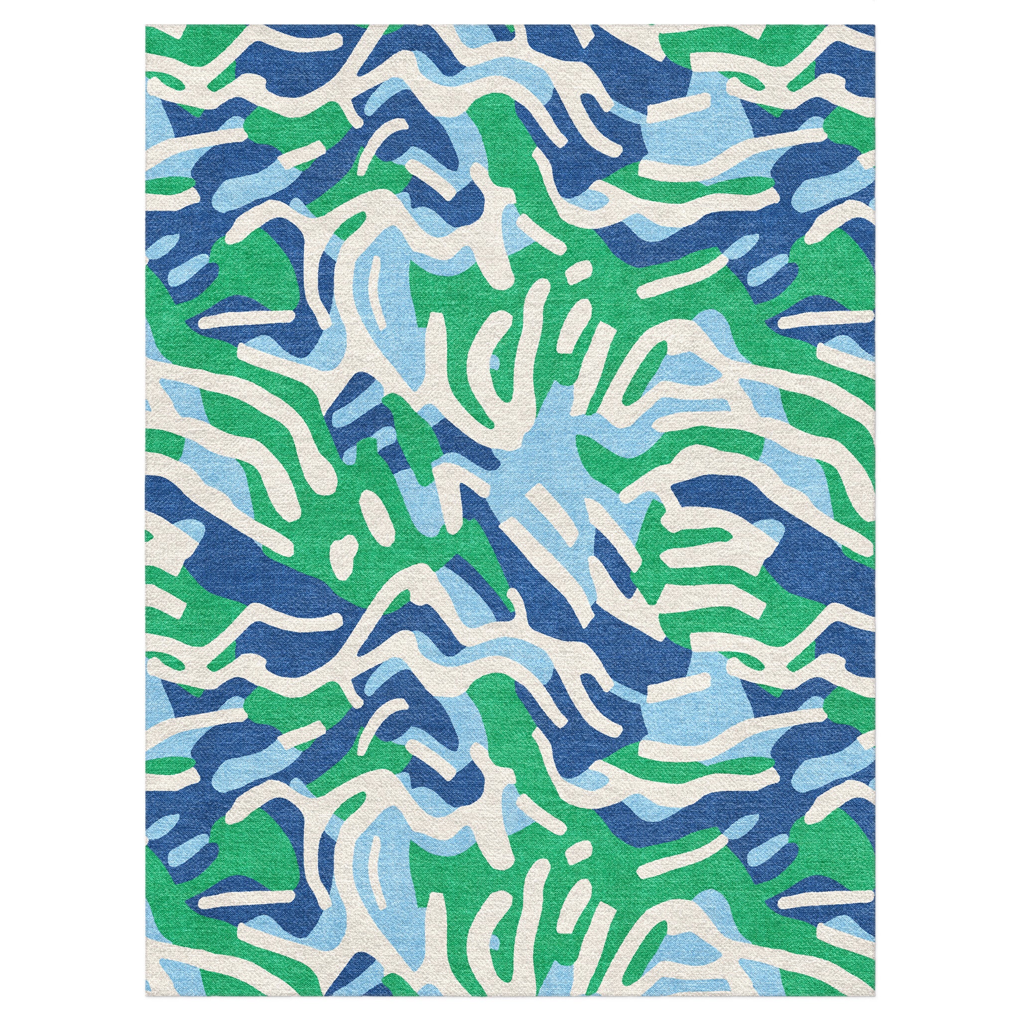 Leonardo Blue & Green in 12x9ft Size