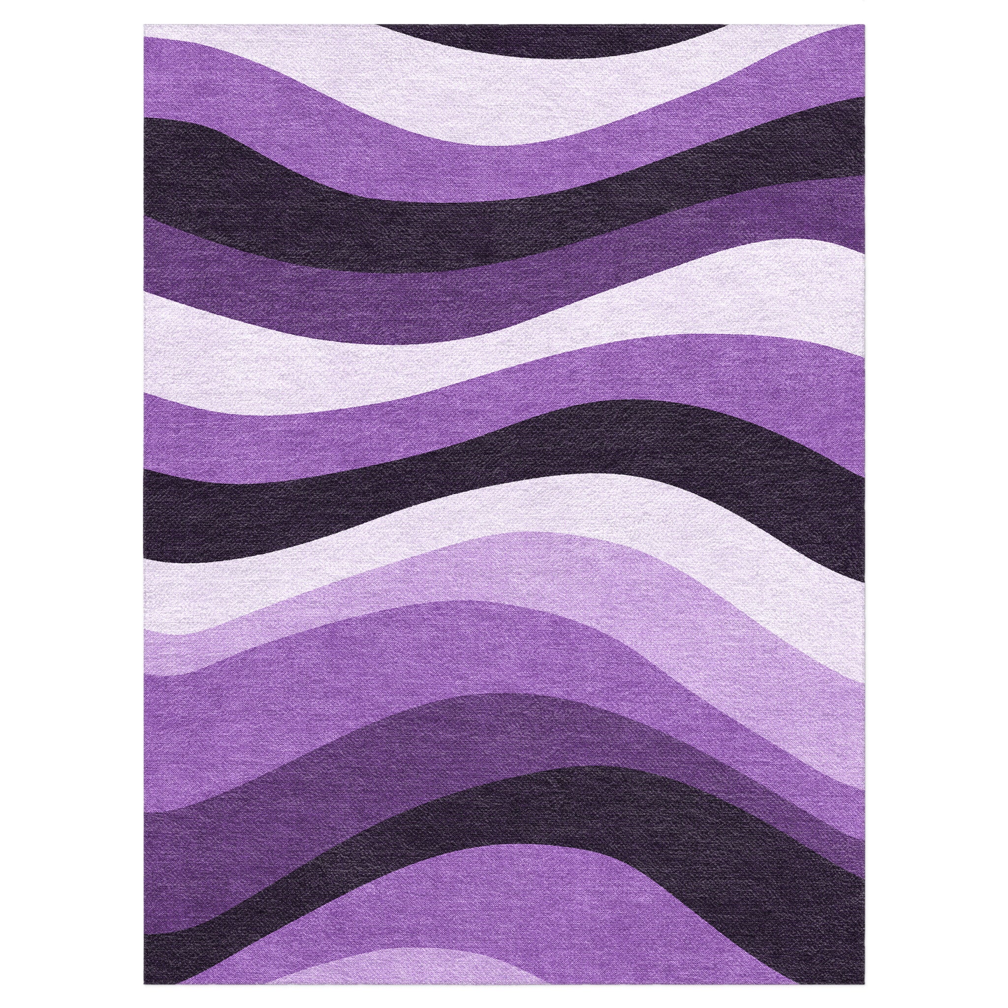 Sinuous Purple Monochrome in 12x9ft Size