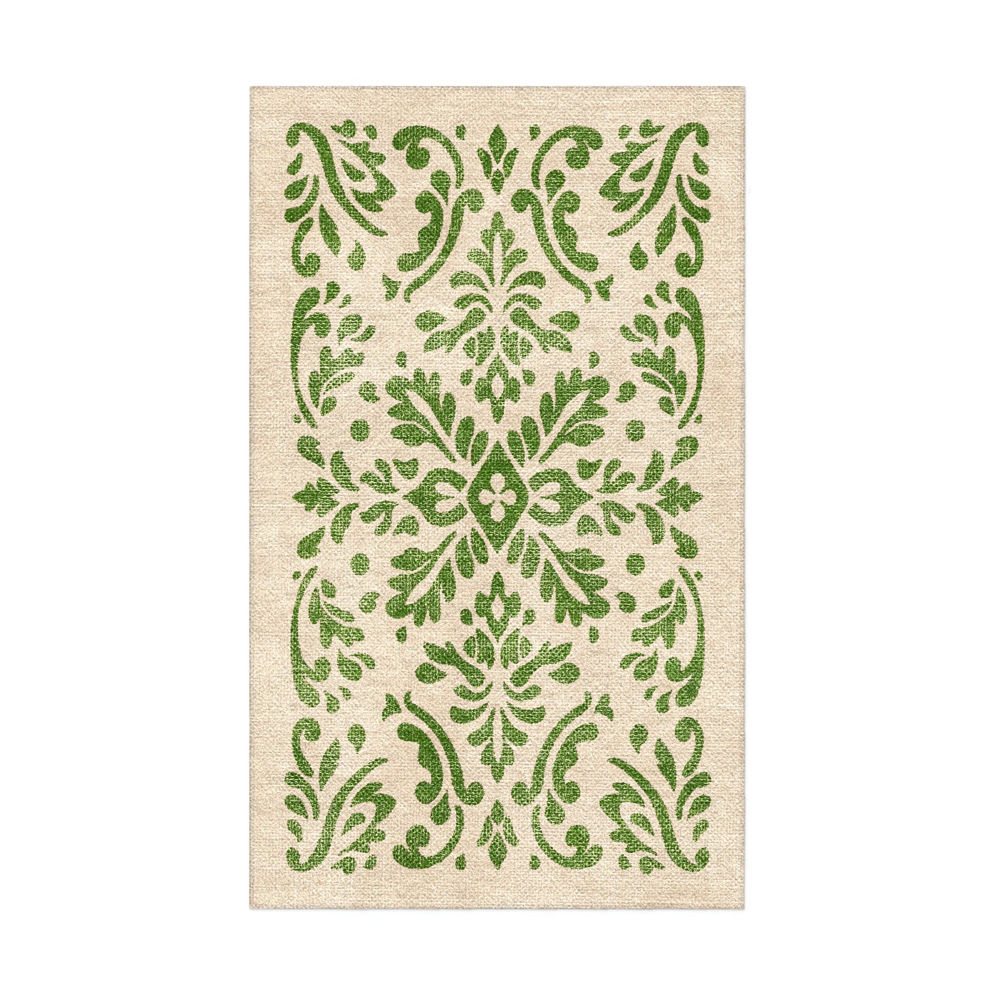 Floranna Ivory Green in 1.5' x 2.5' Size