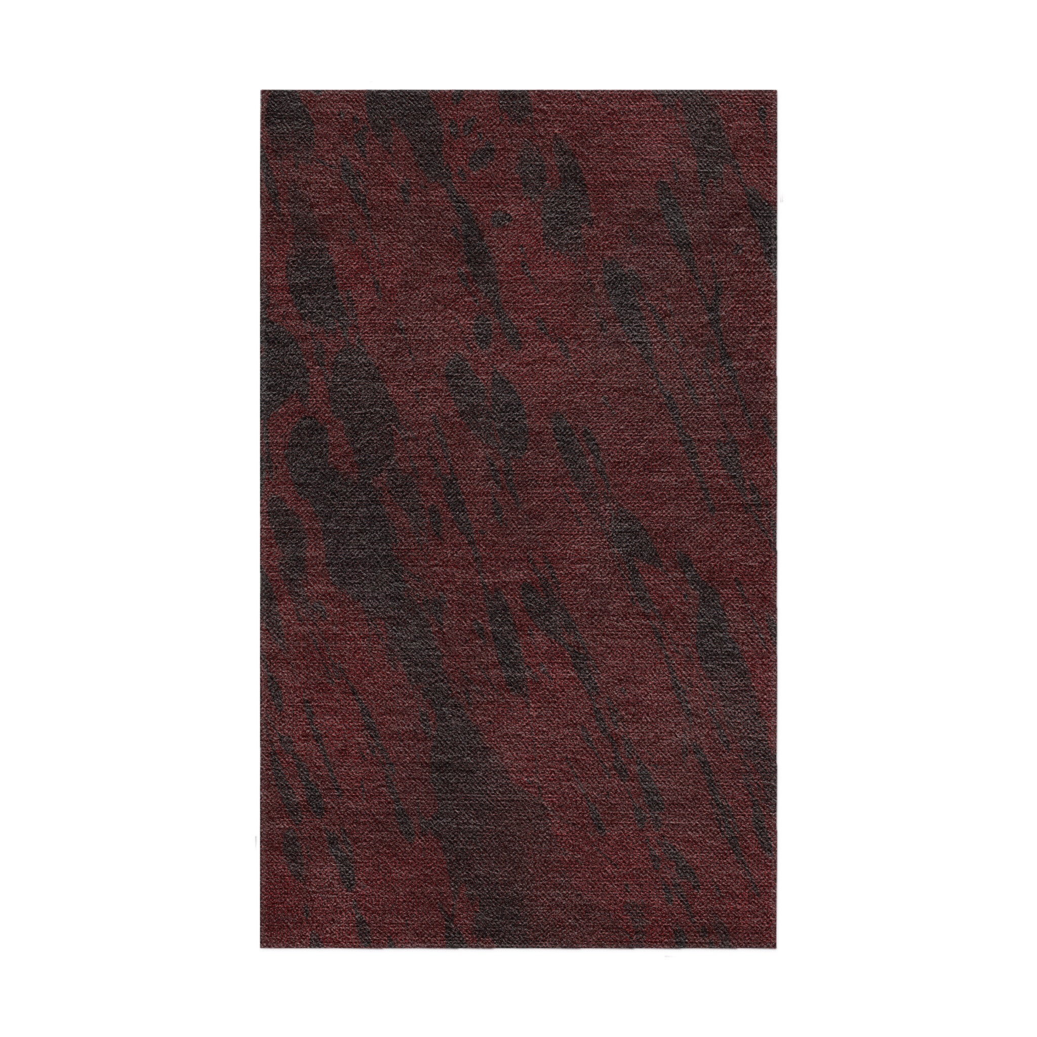 Hurley Splatter Dye Burgandy in 18x30in Size