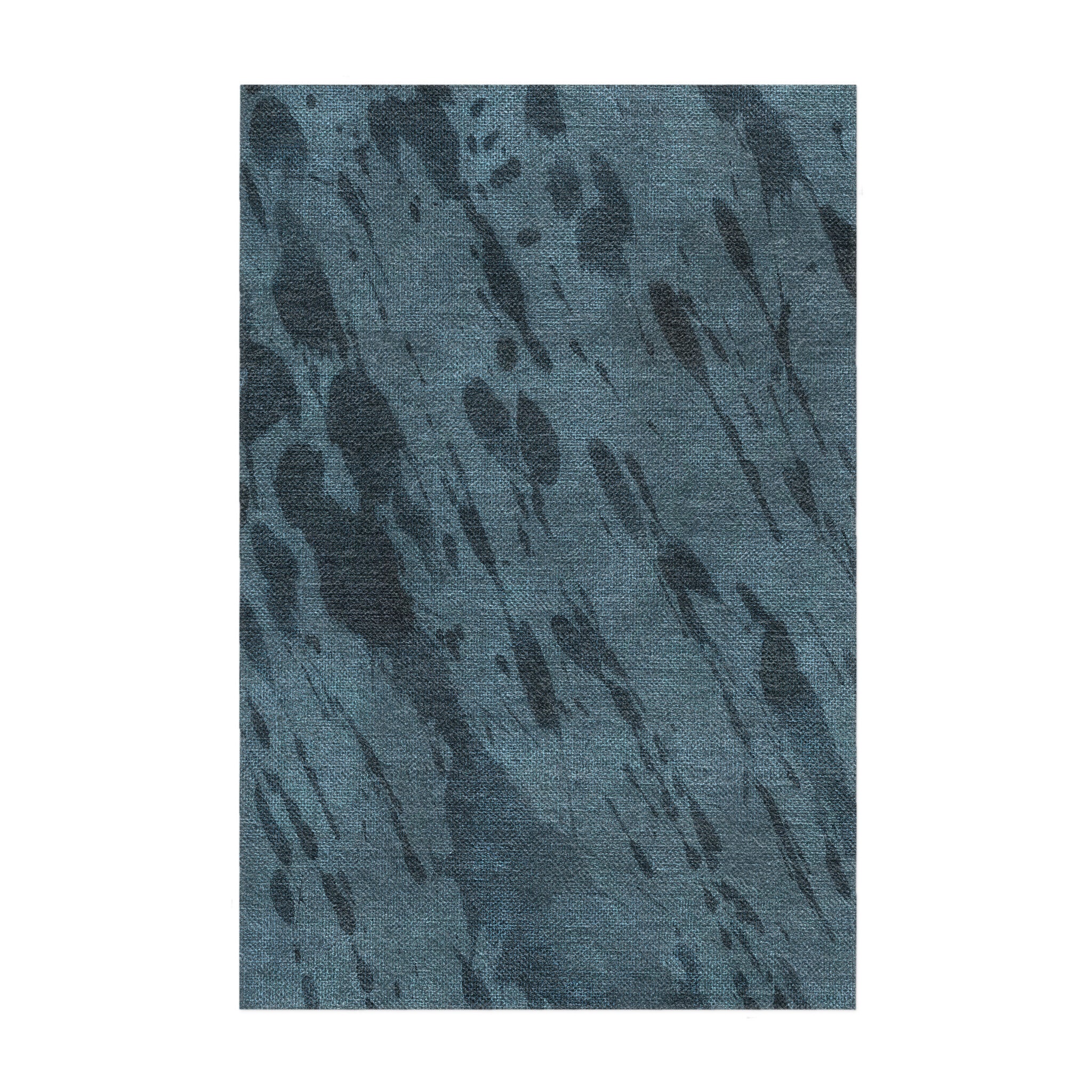 Hurley Splatter Dye Blue in 3x2ft Size