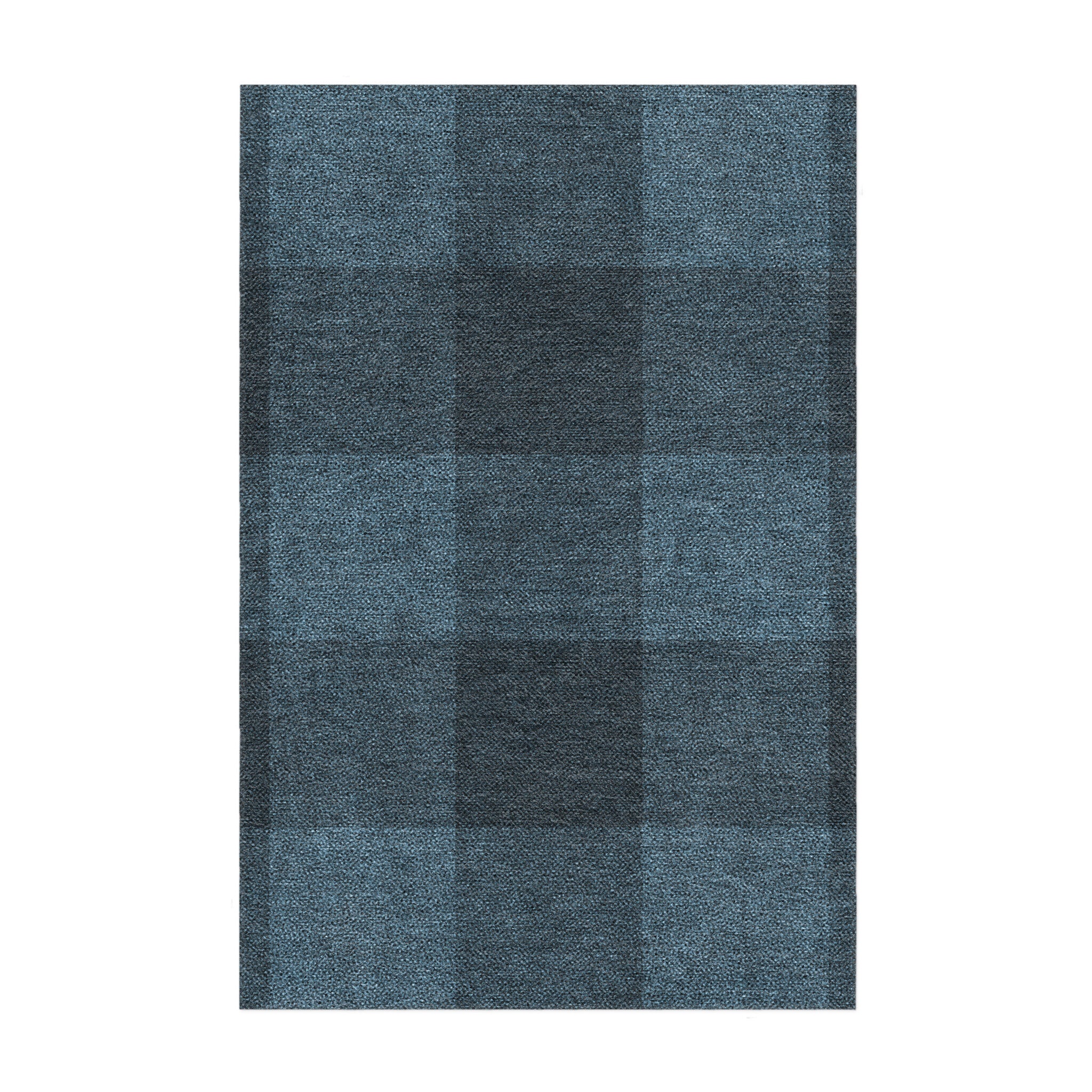 Buffalo Plaid Dark Navy in 2' x 3' Size