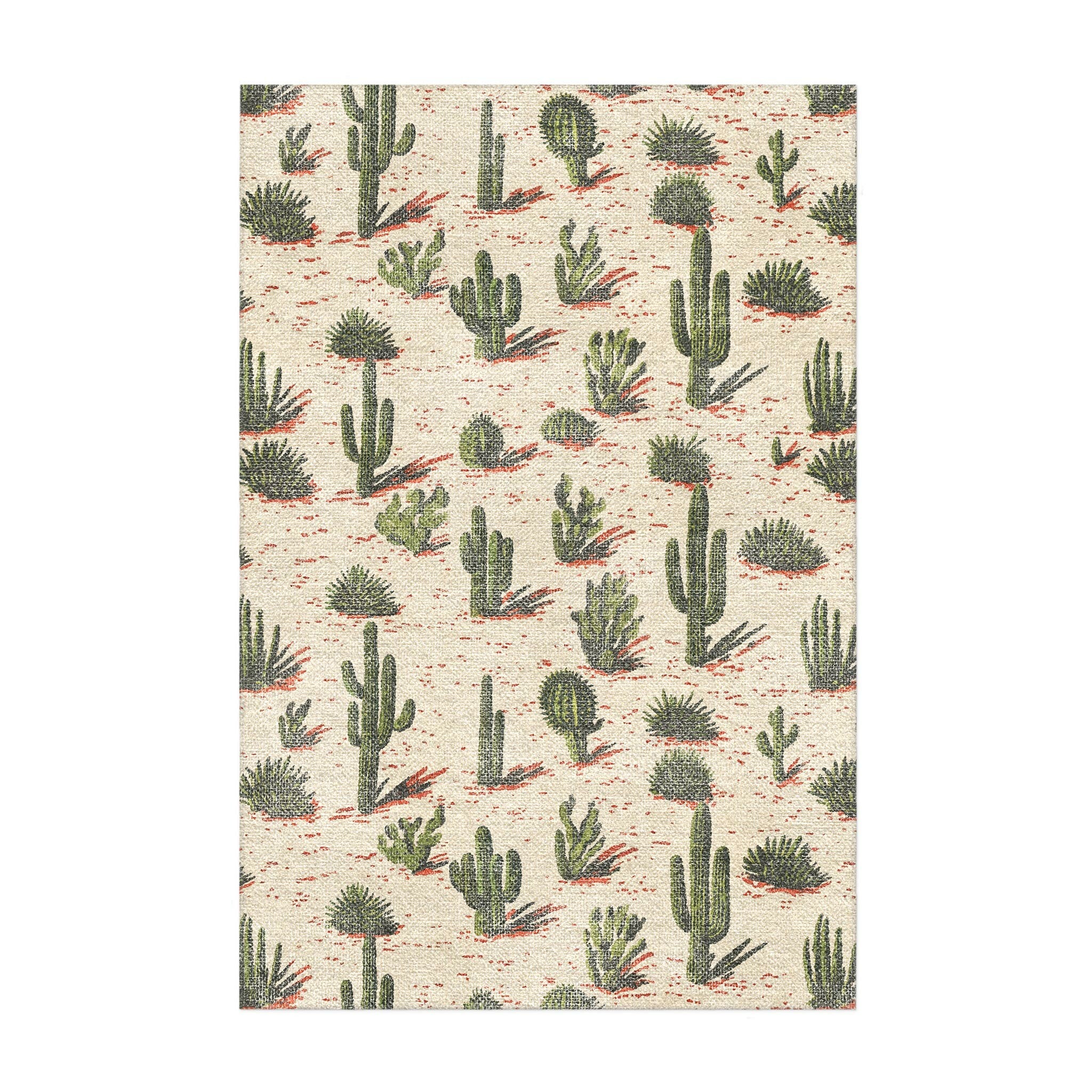 Desert Cacti in 2' x 3' Size