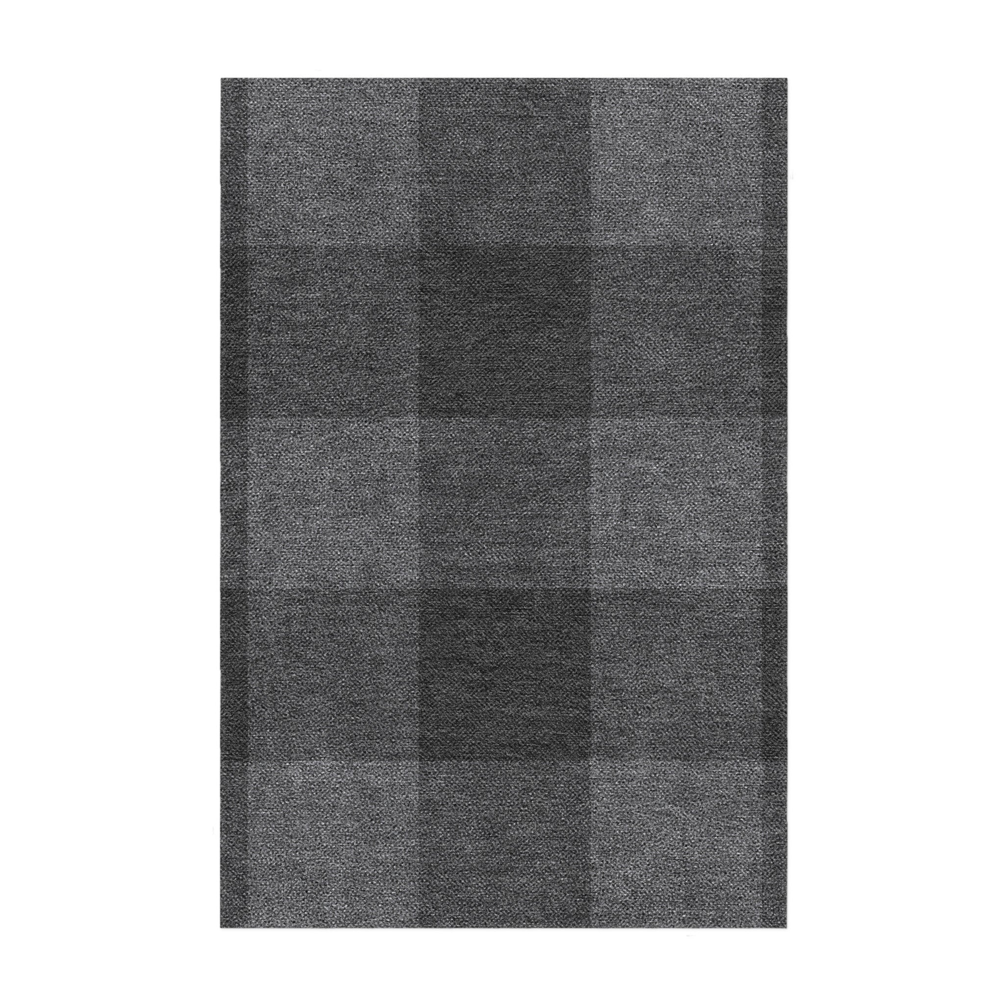 Buffalo Plaid Charcoal Black in 2' x 3' Size