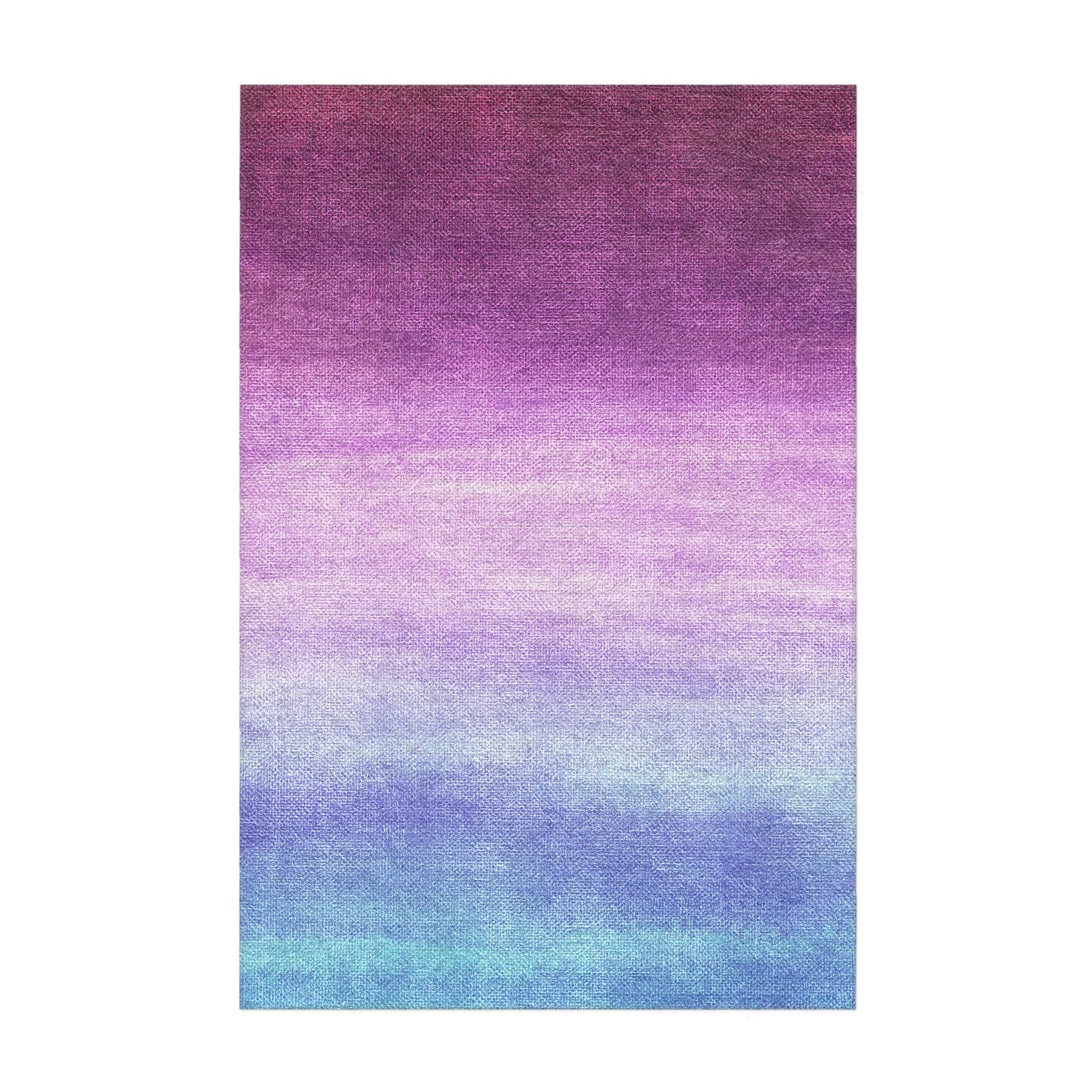 Imogen Watercolor Blue & Purple Ombre in 3x2ft Size