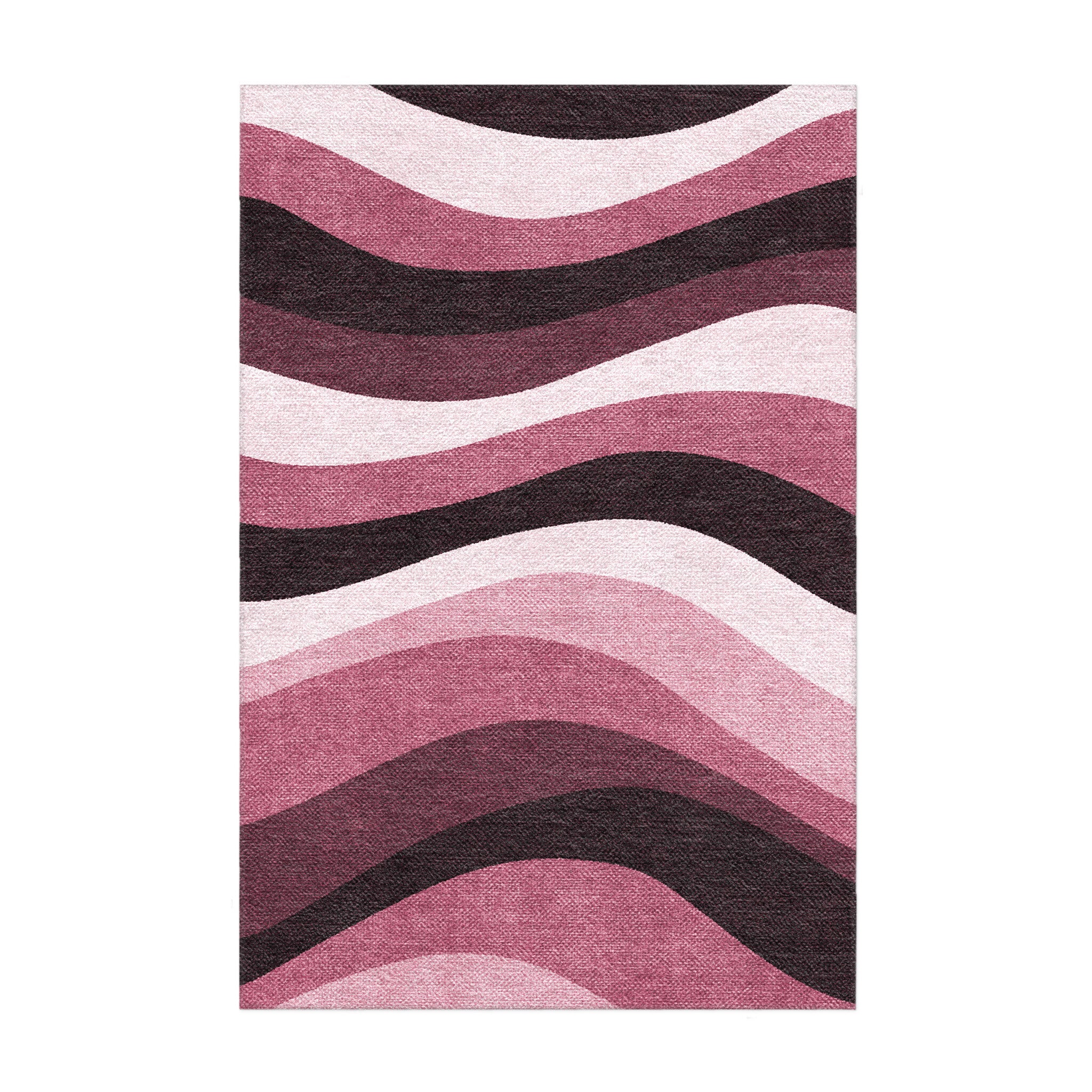 Sinuous Maroon Monochrome in 3x2ft Size