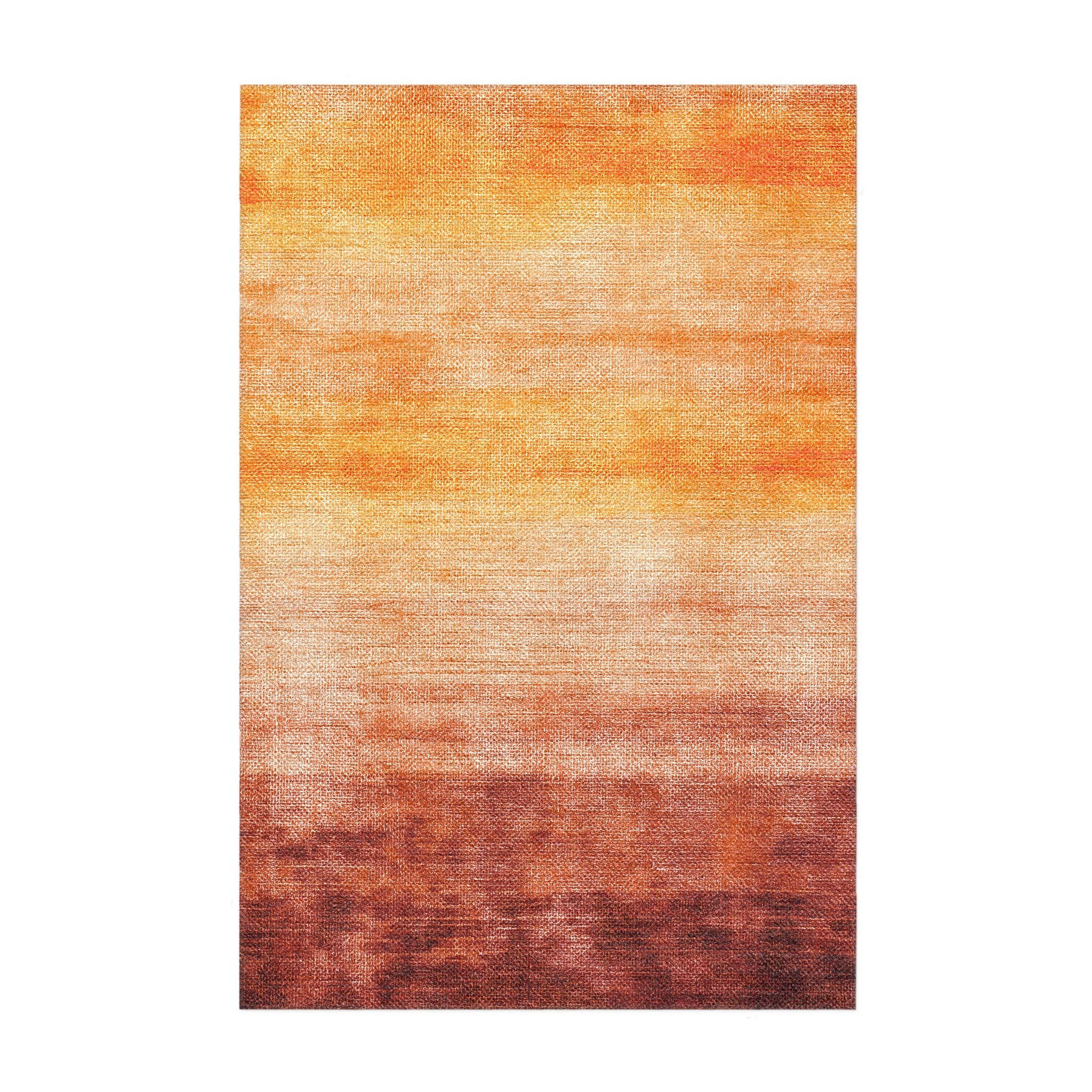 Ruidoso Red & Orange in 2' x 3' Size