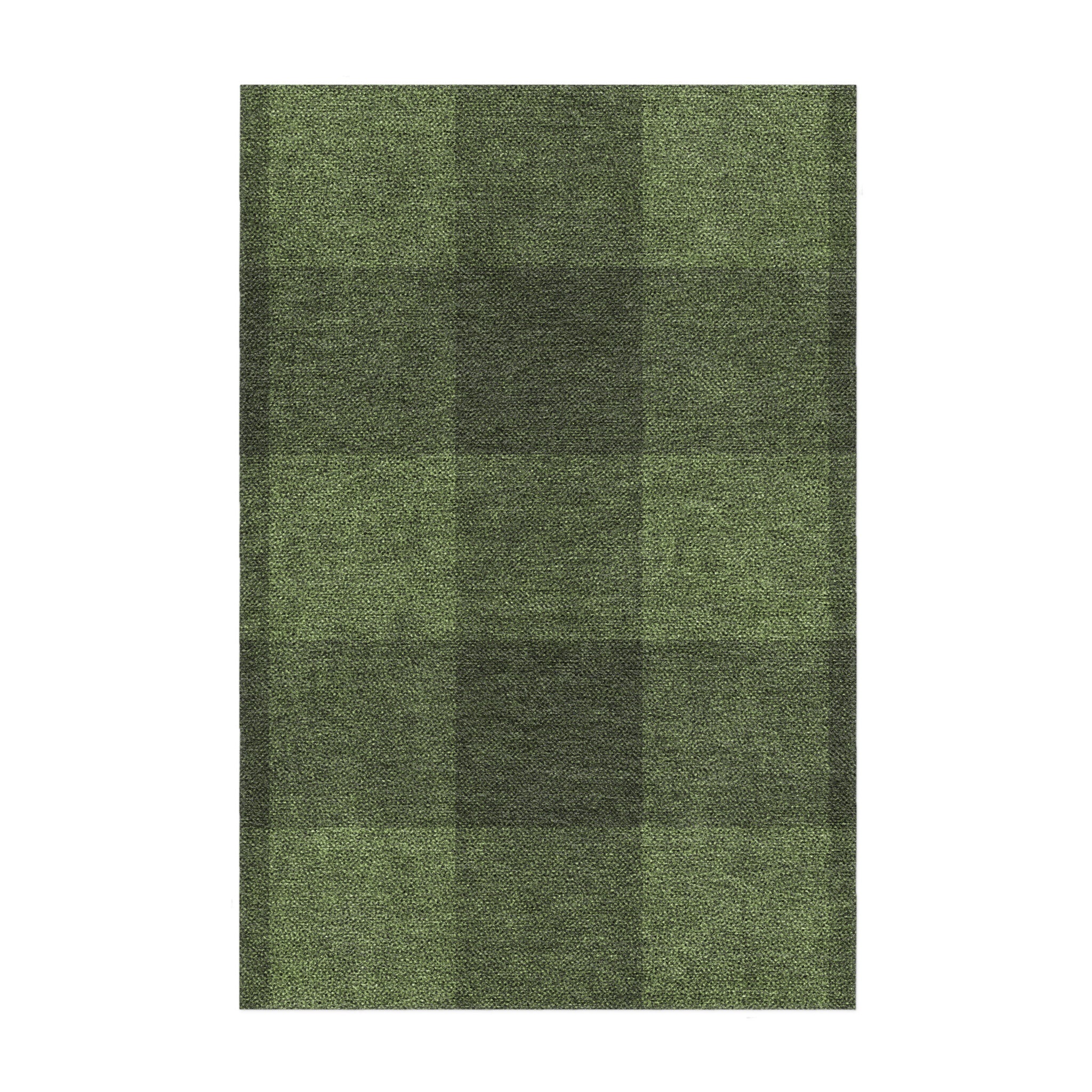 Buffalo Plaid Dark Olive in 2' x 3' Size