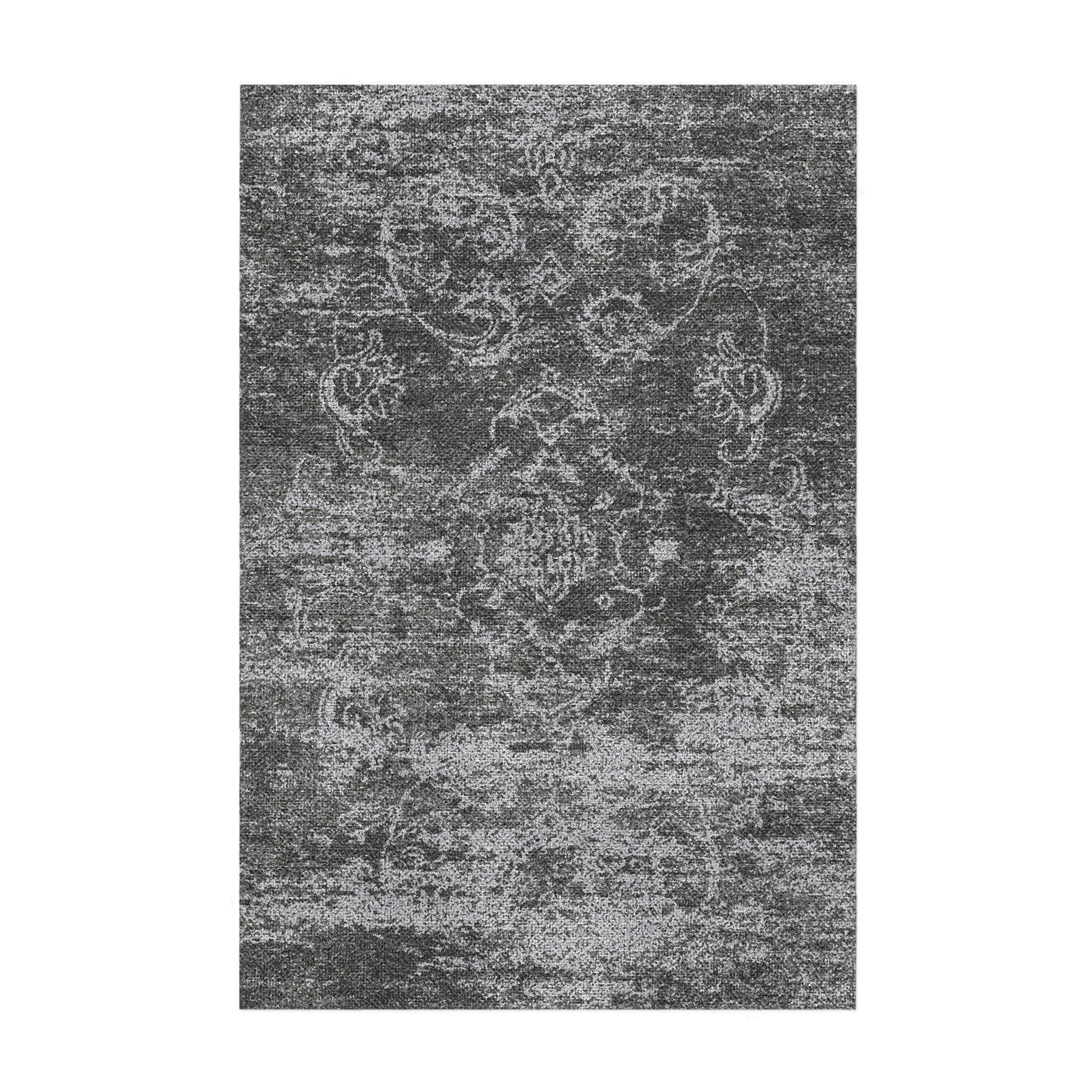 Bennett Charcoal Grey in 2' x 3' Size