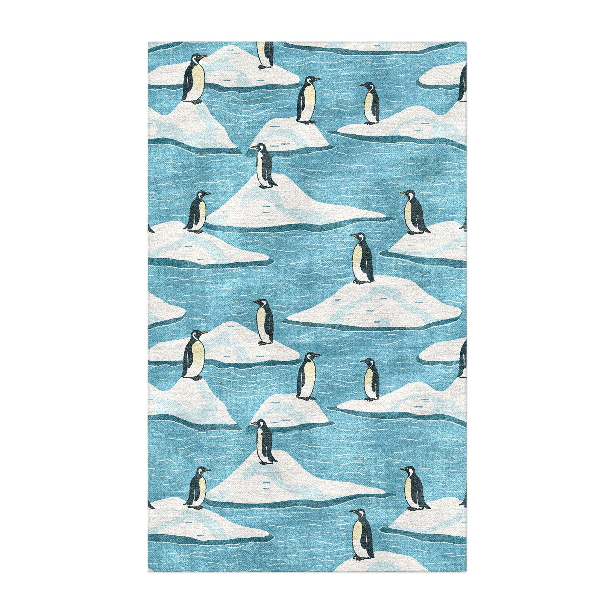 Arctic Penguins in 3' x 5' Size