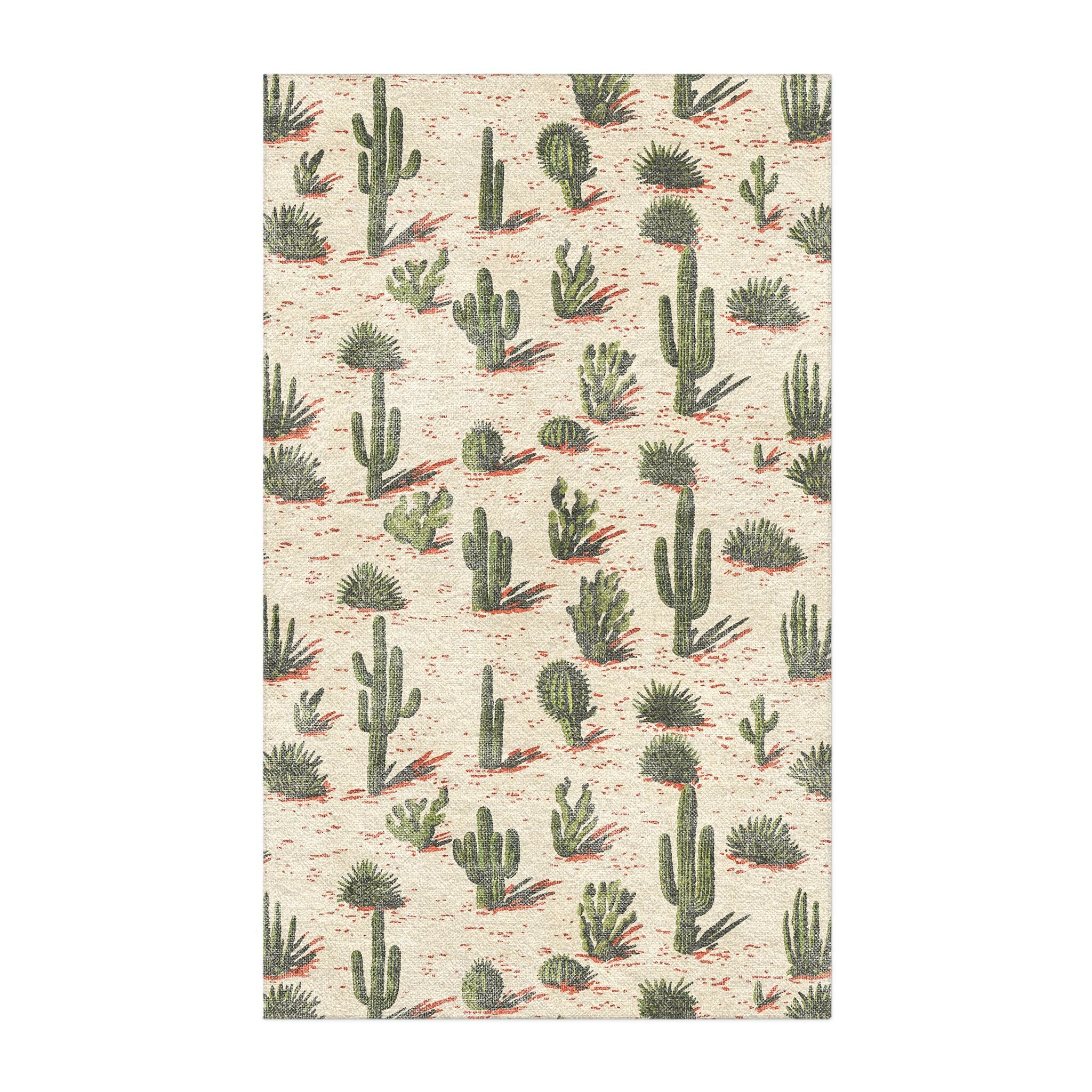 Desert Cacti in 3' x 5' Size