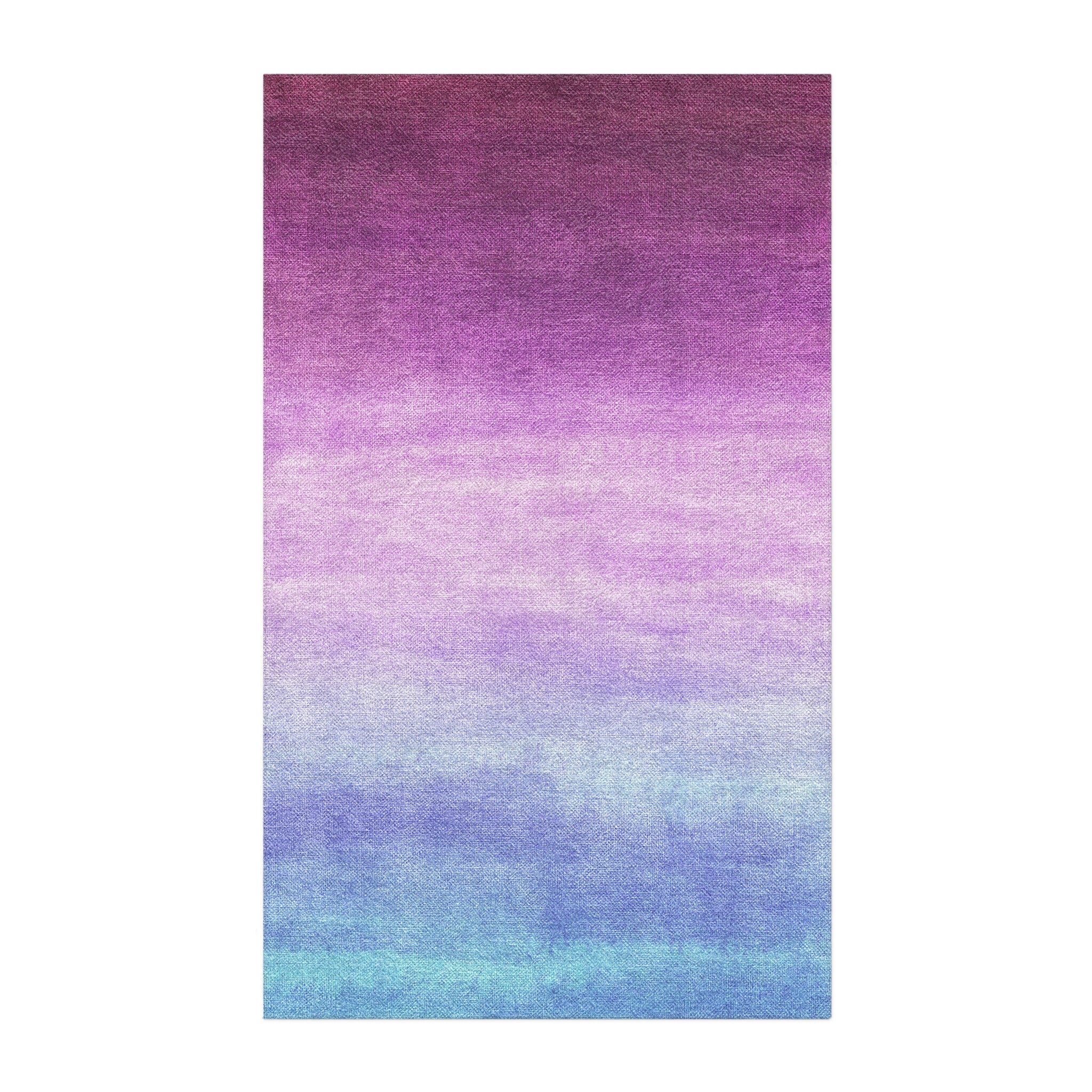 Imogen Watercolor Blue & Purple Ombre in 5x3ft Size