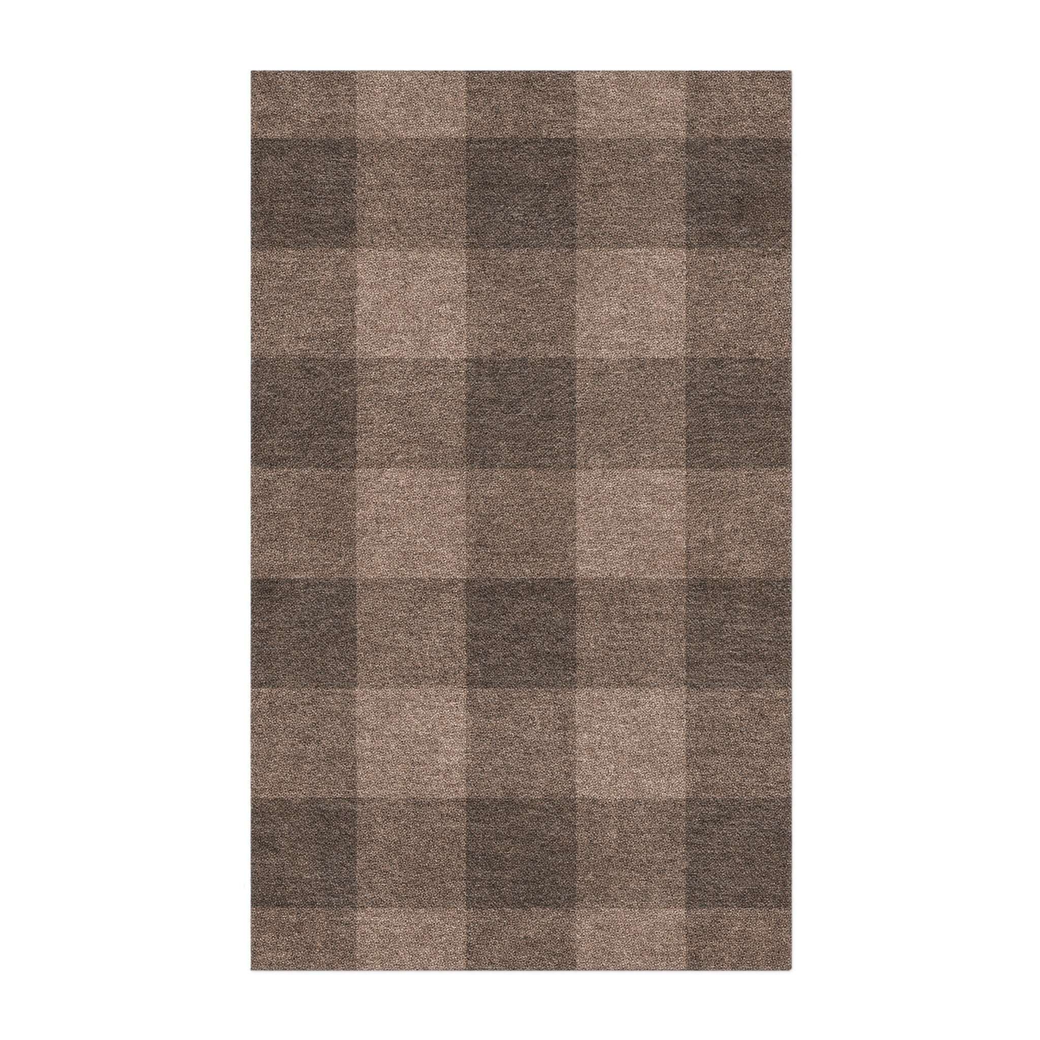 Buffalo Plaid Dark Cedar Brown in 3' x 5' Size