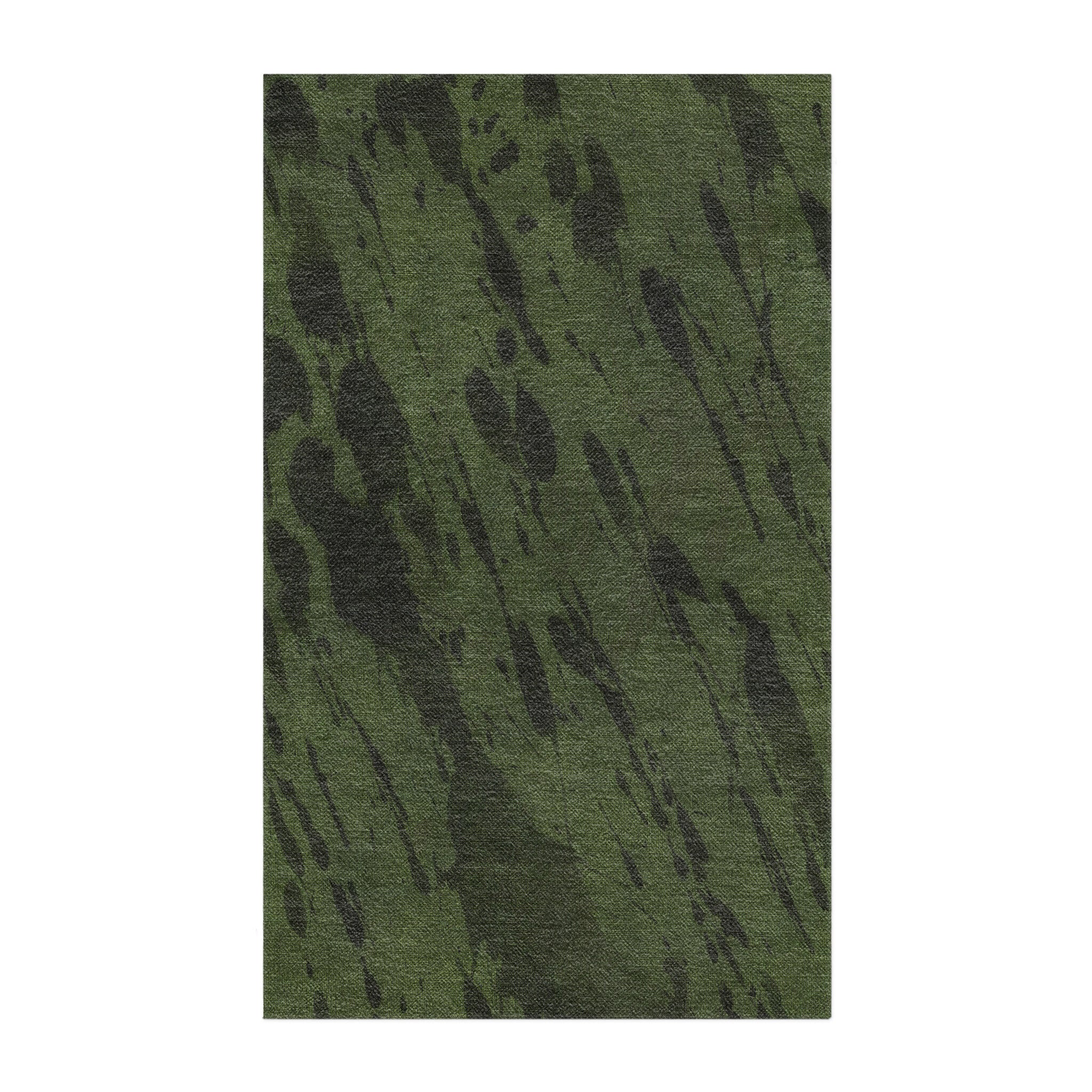 Hurley Splatter Dye Olive Green in 5x3ft Size