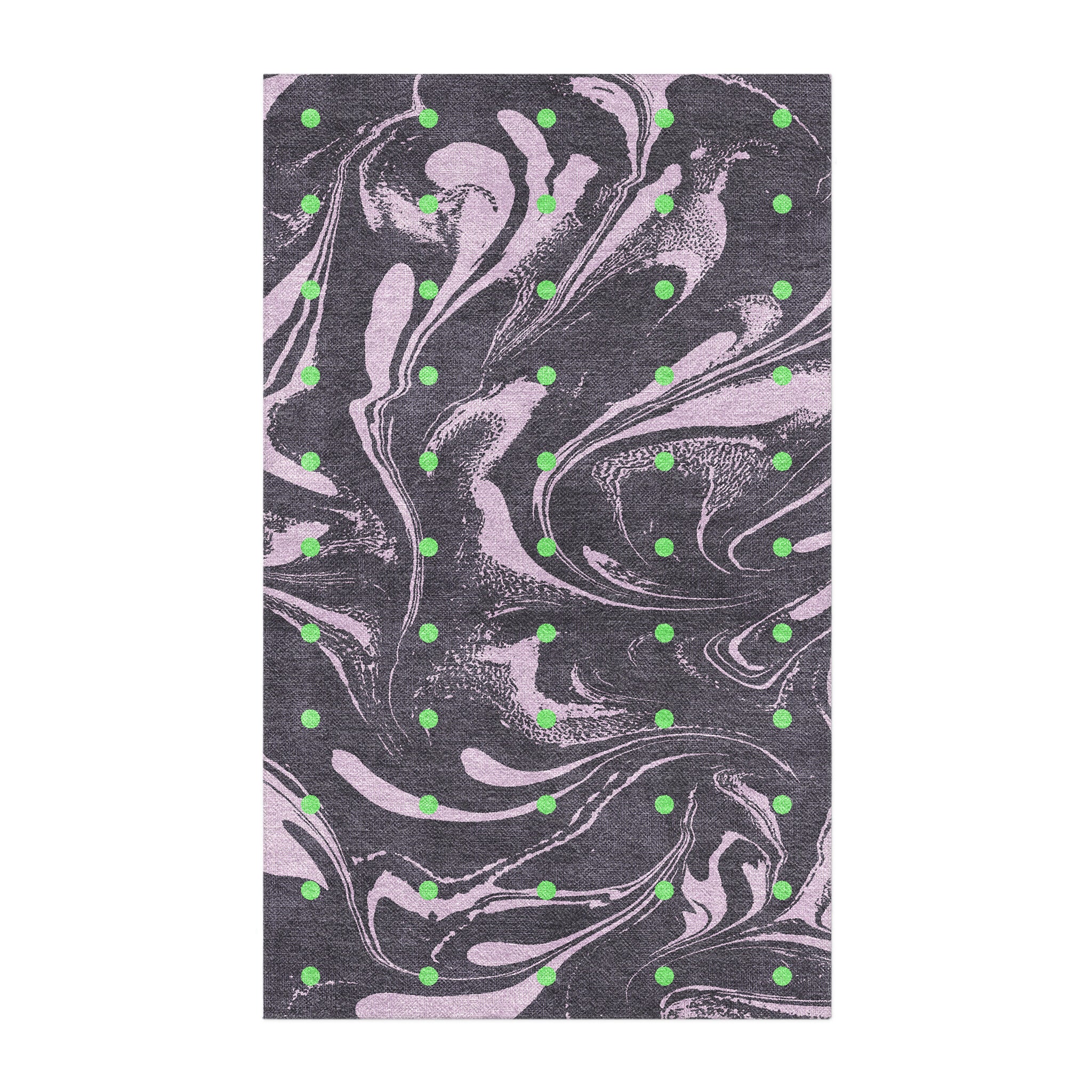 Acid Burn Purple & Green in 3' x 5' Size