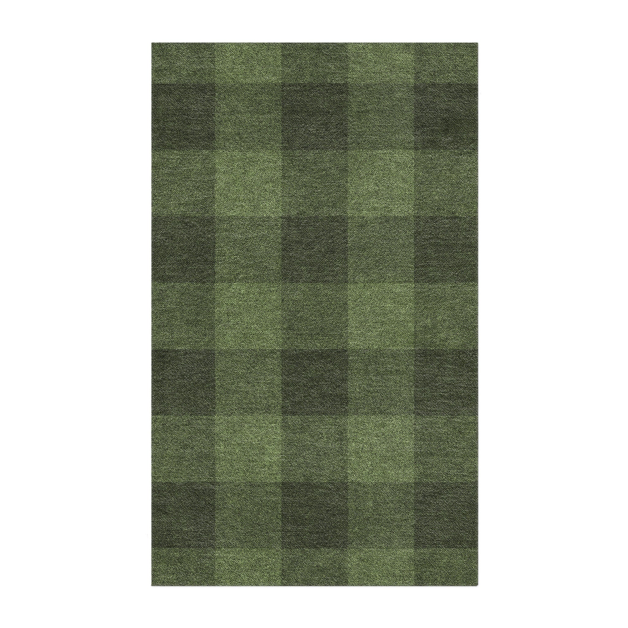 Buffalo Plaid Dark Olive in 3' x 5' Size