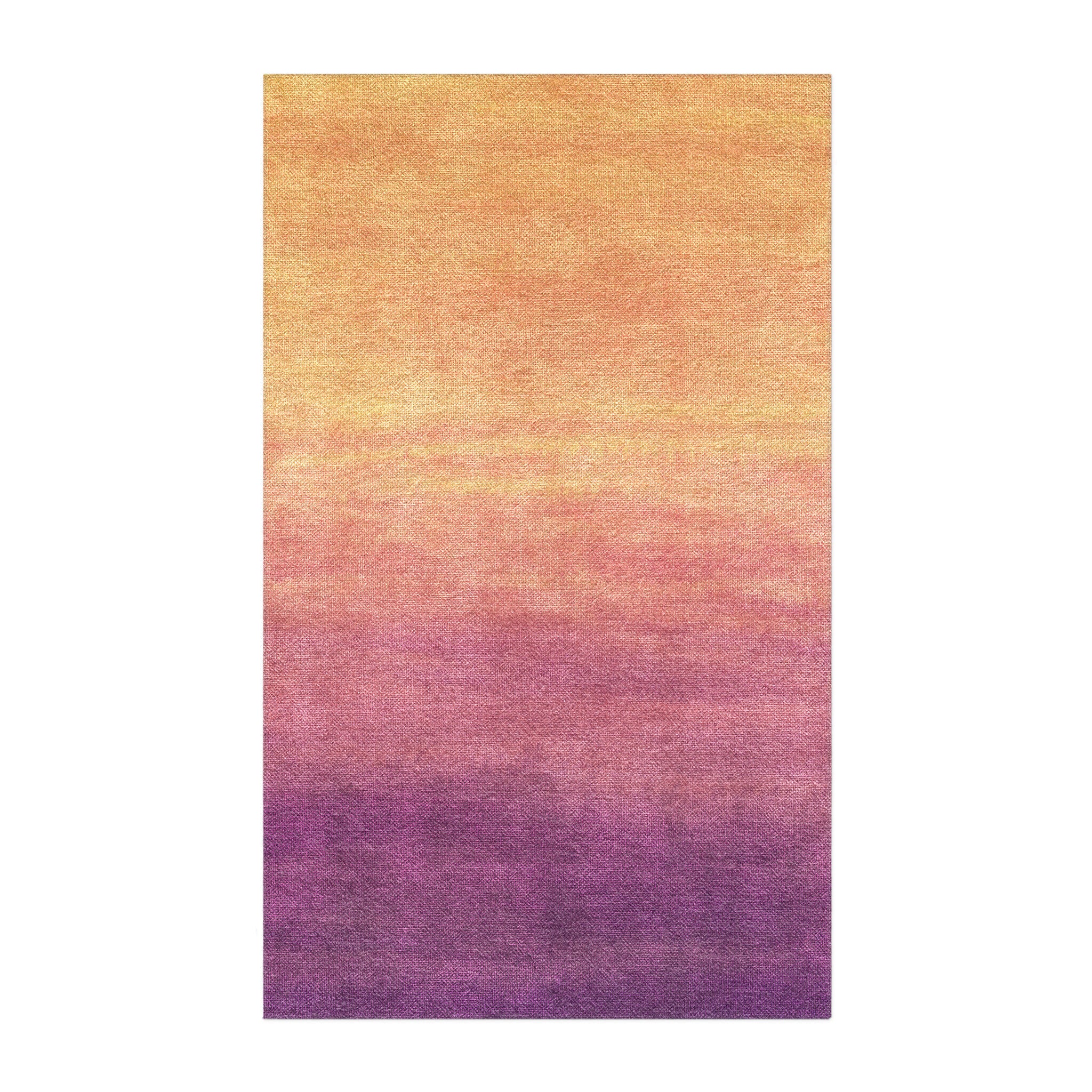 Imogen Watercolor Orange & Purple Ombre in 5x3ft Size