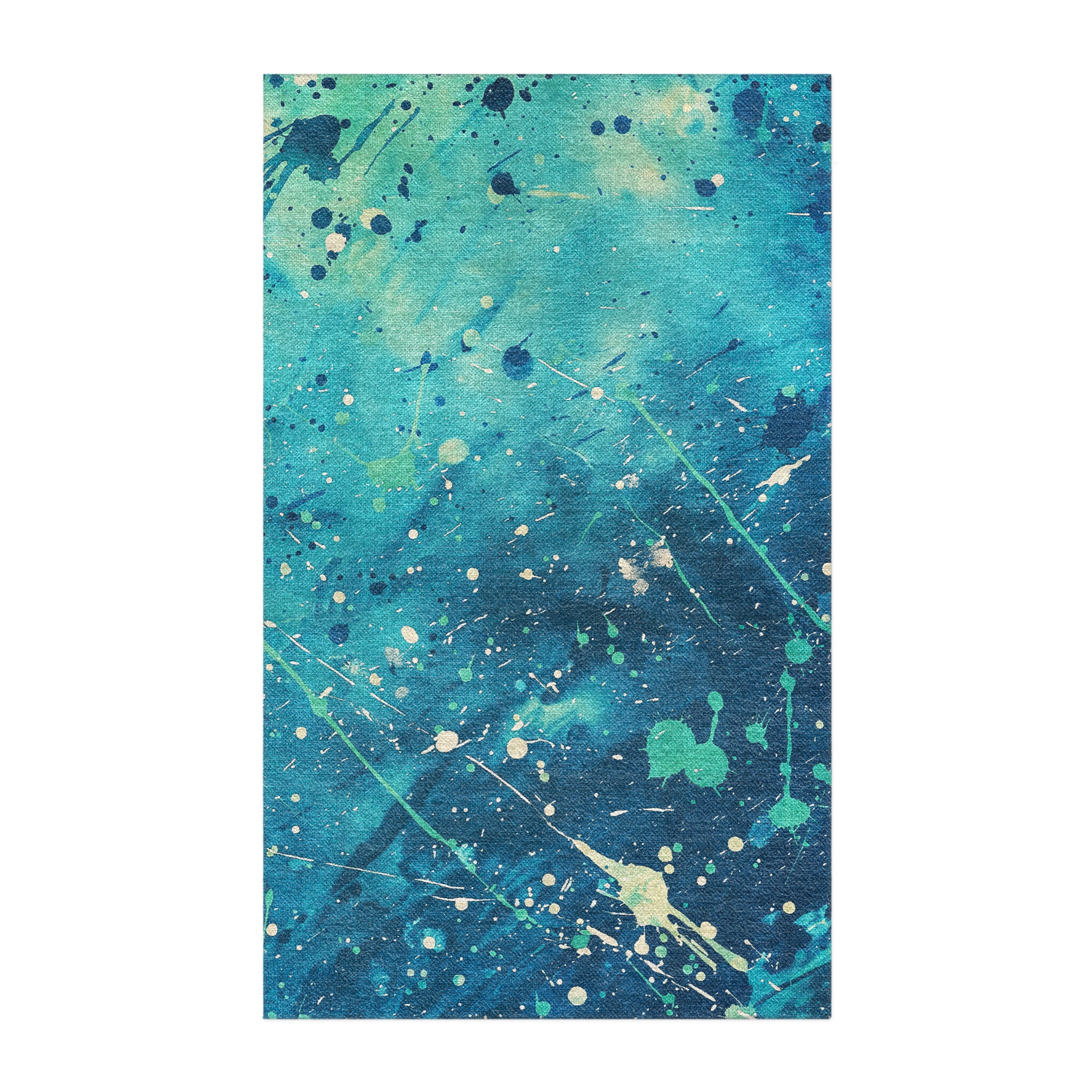 Sylvie Seafoam & Teal in 5x3ft Size