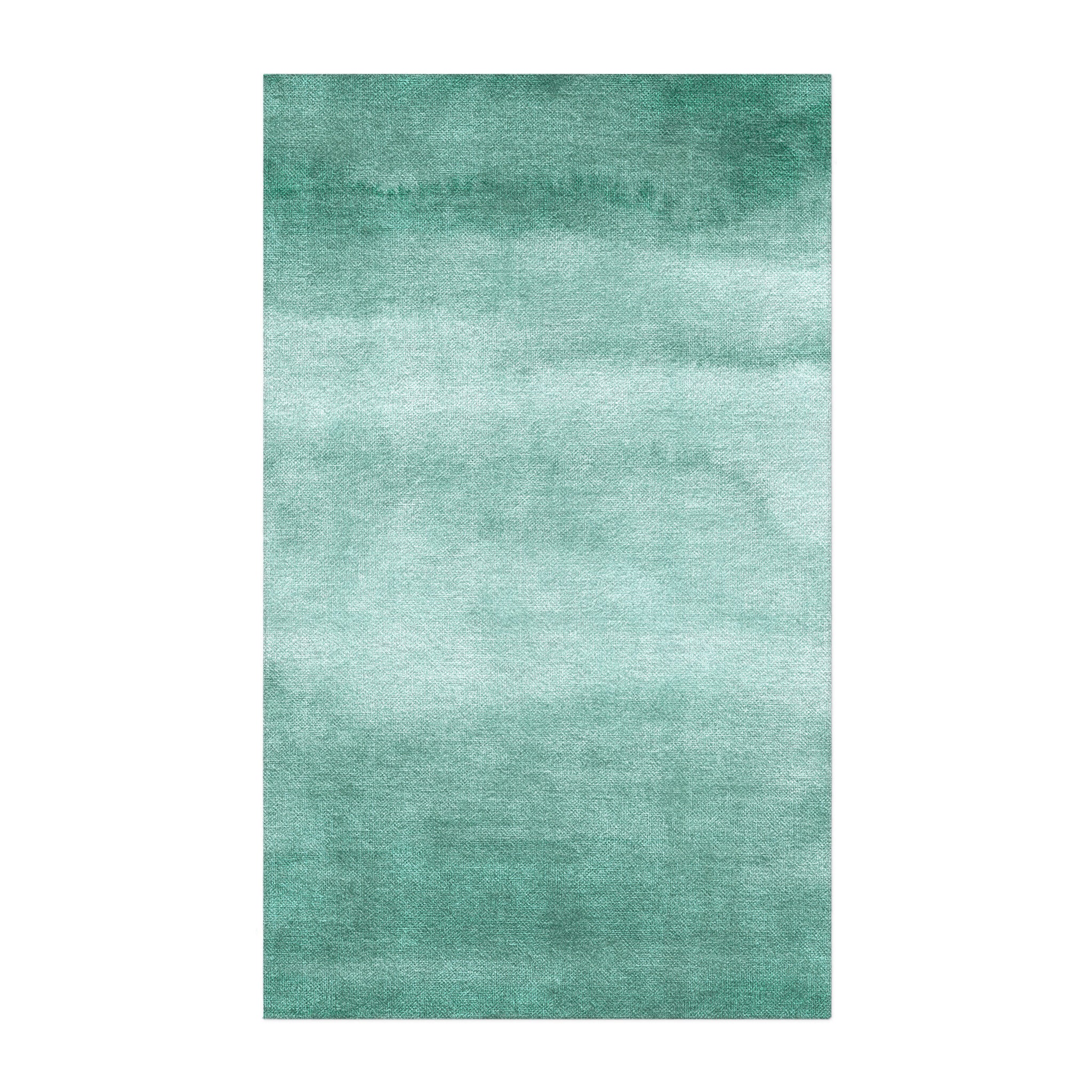 Jacinda Watercolor Teal Ombre in 5x3ft Size