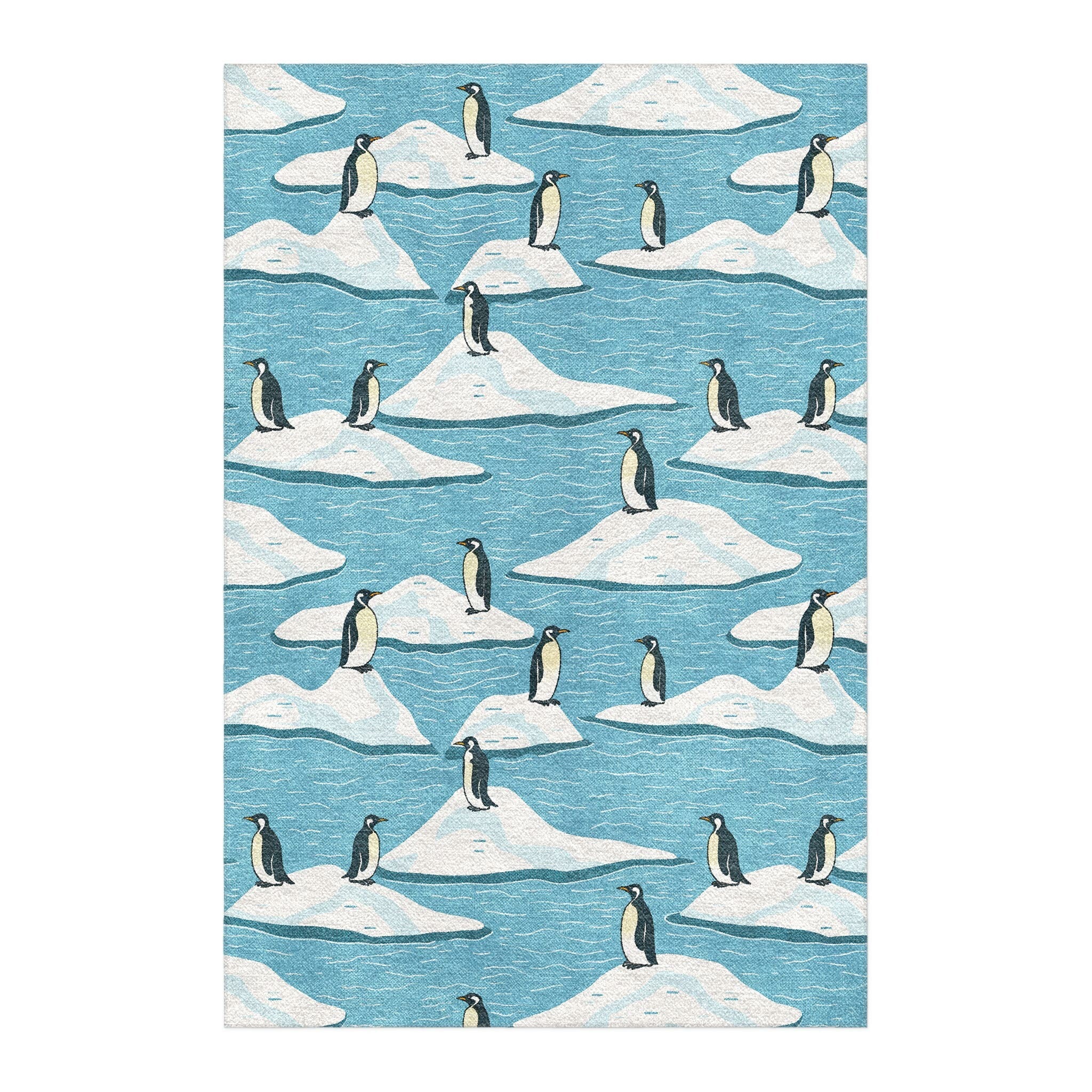 Arctic Penguins in 4' x 6' Size