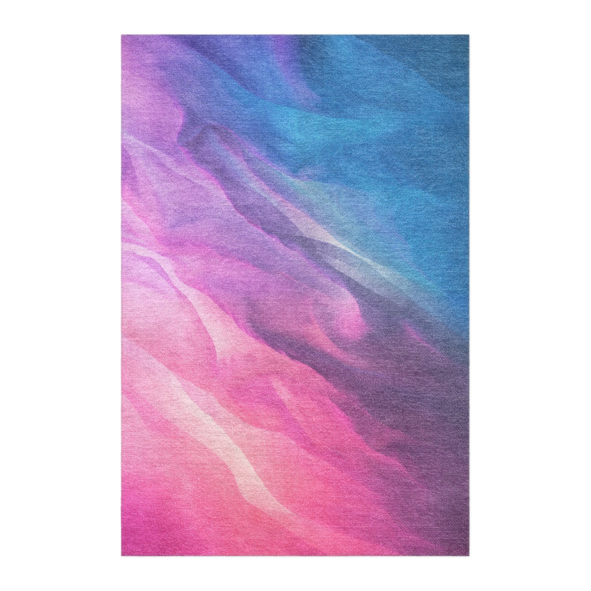 Cirrus Blue and Magenta in 4' x 6' Size