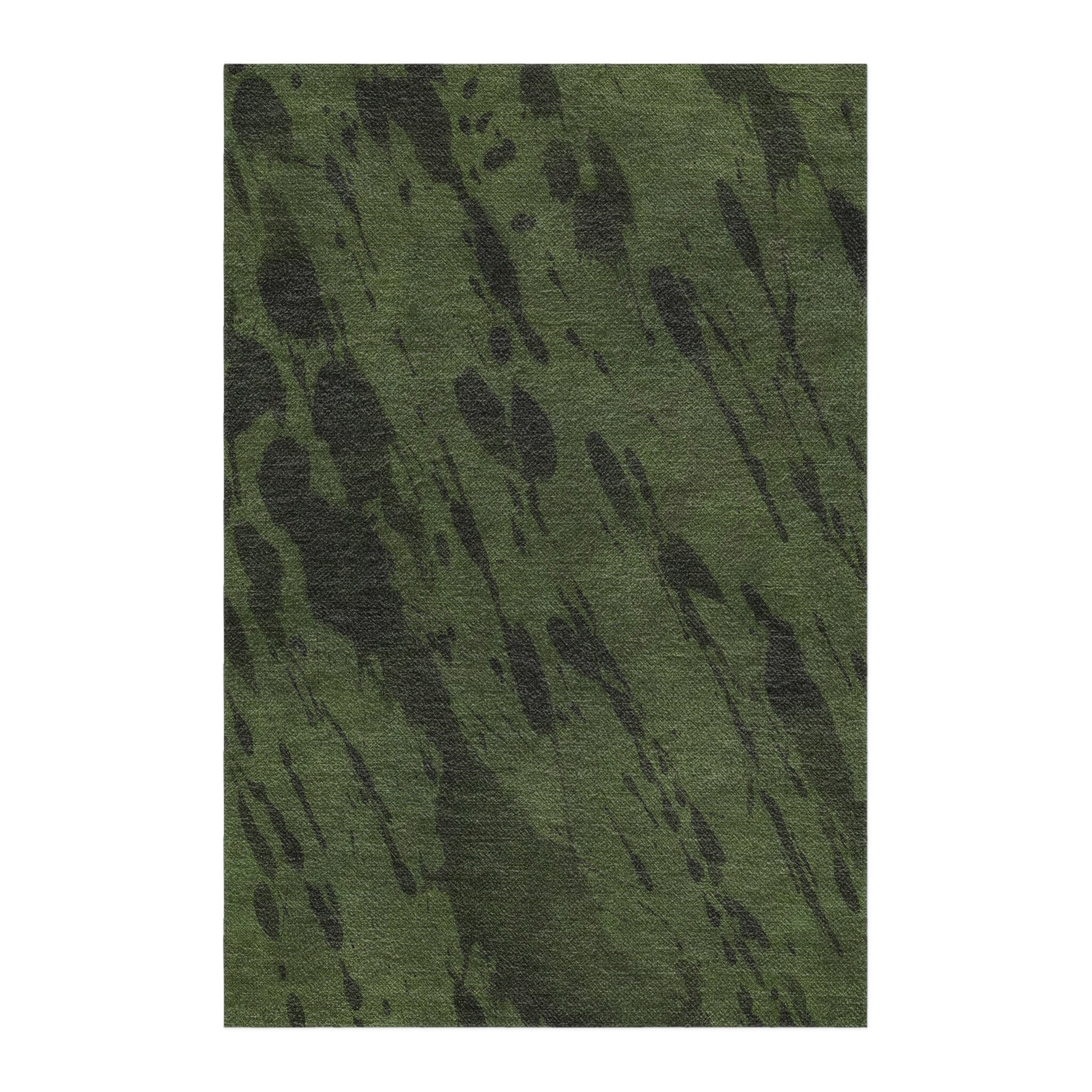 Hurley Splatter Dye Olive Green in 6x4ft Size