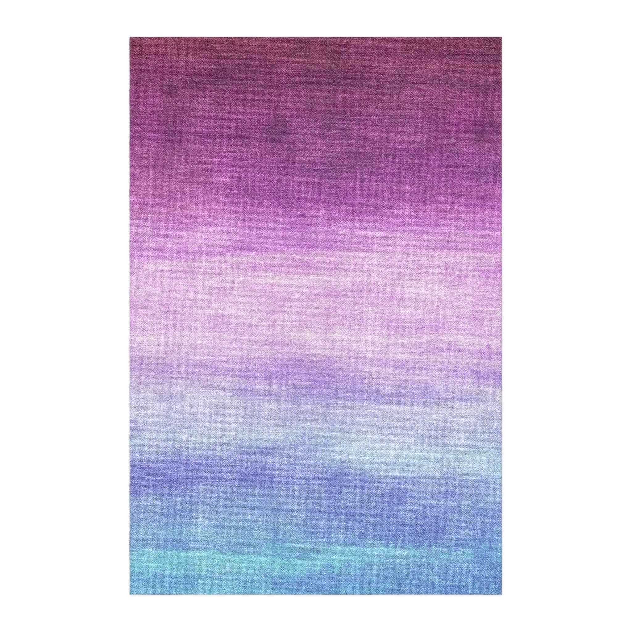 Imogen Watercolor Blue & Purple Ombre in 6x4ft Size