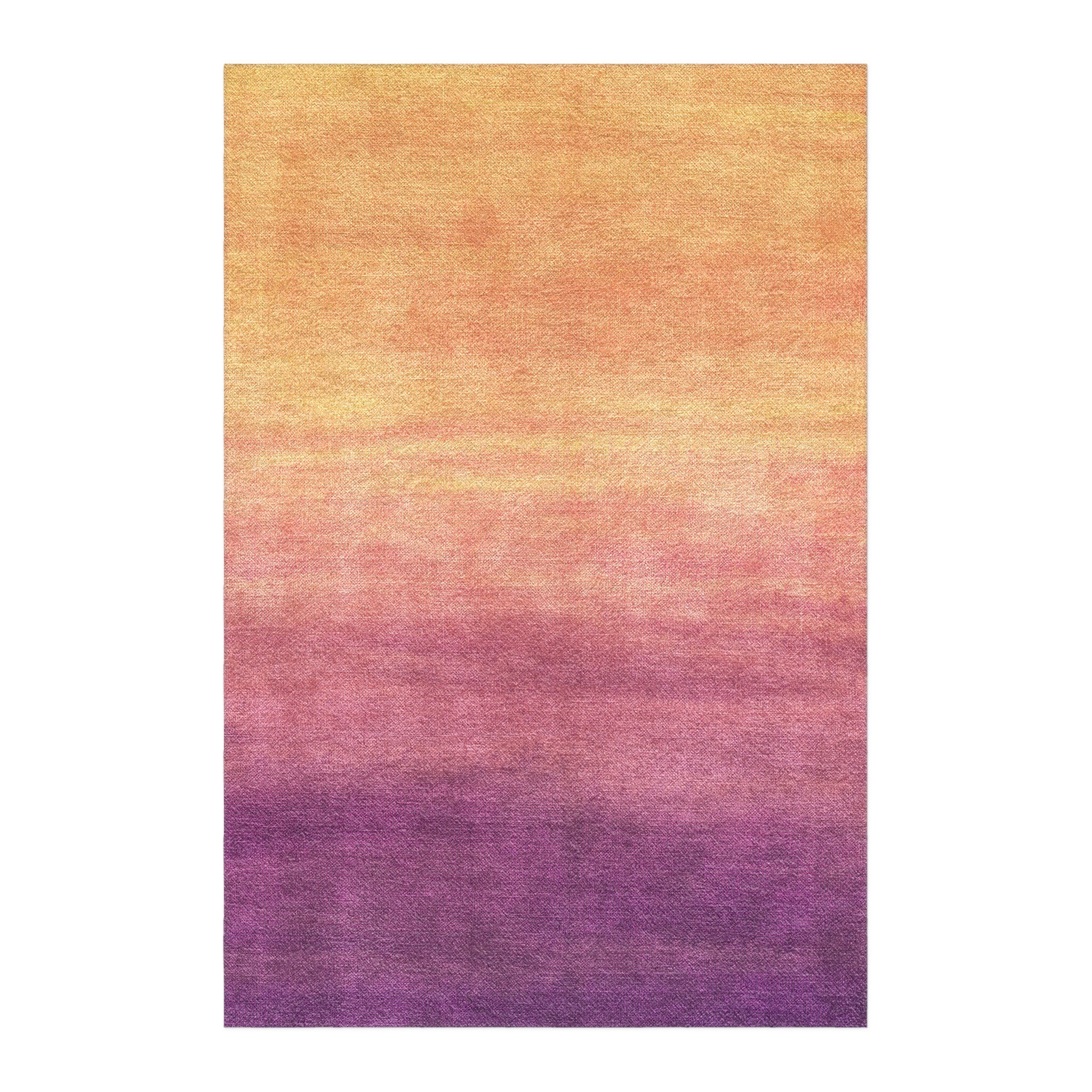 Imogen Watercolor Orange & Purple Ombre in 6x4ft Size