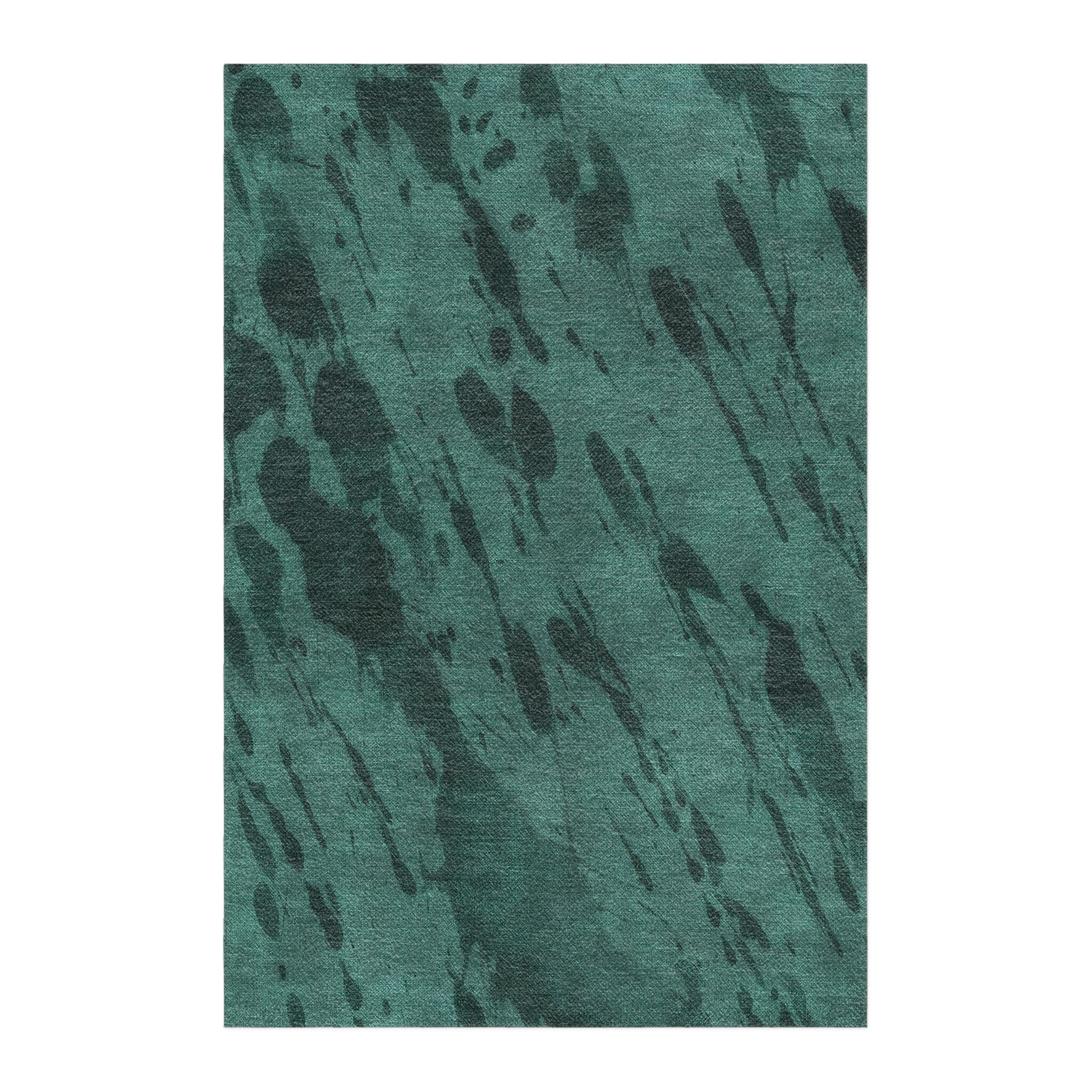 Hurley Splatter Dye Teal in 6x4ft Size