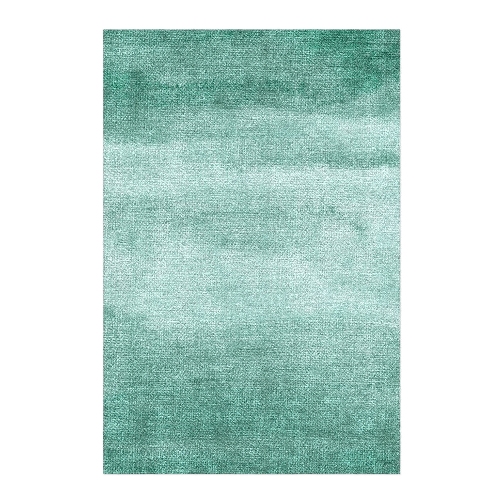 Jacinda Watercolor Teal Ombre in 6x4ft Size