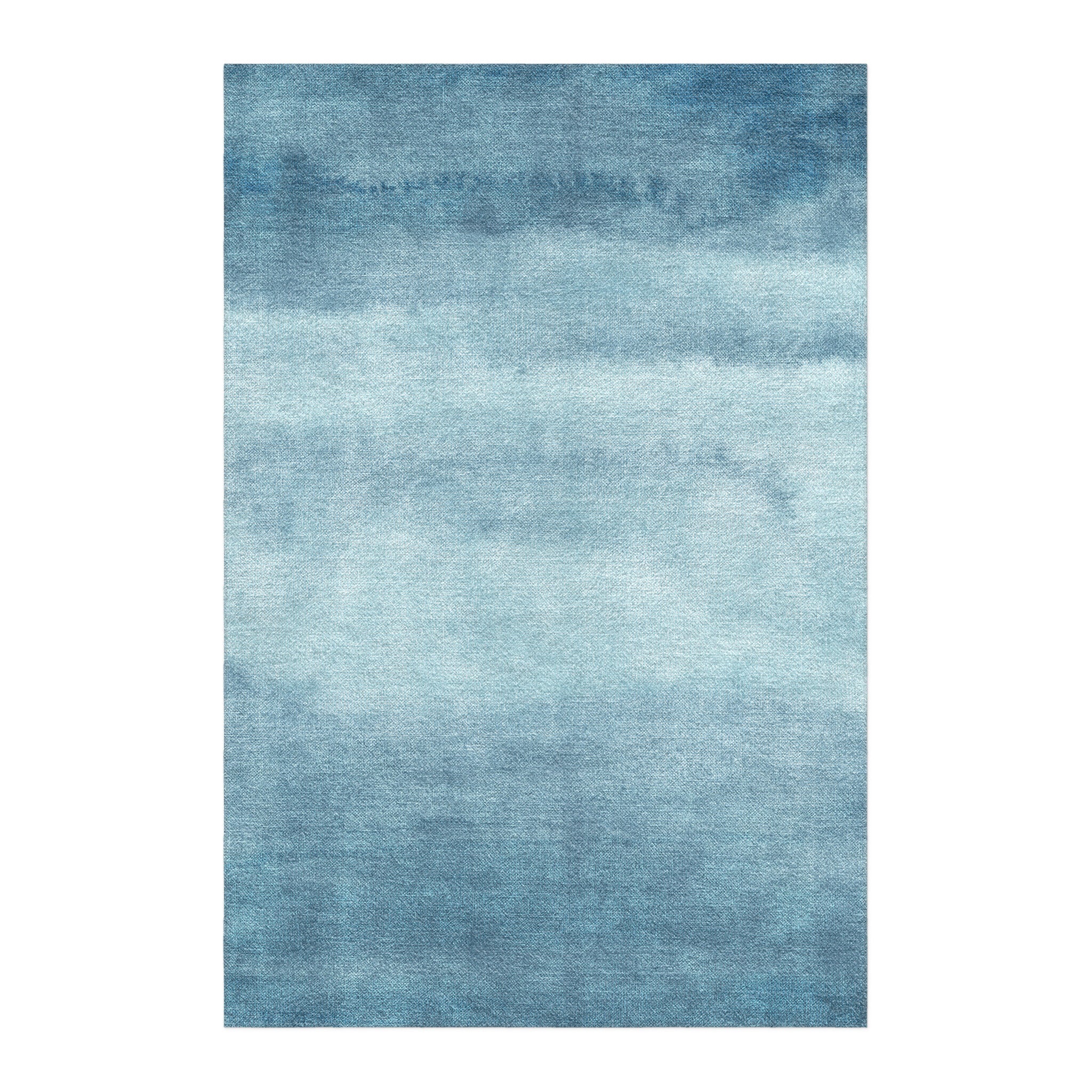 Jacinda Watercolor Blue Ombre in 6x4ft Size