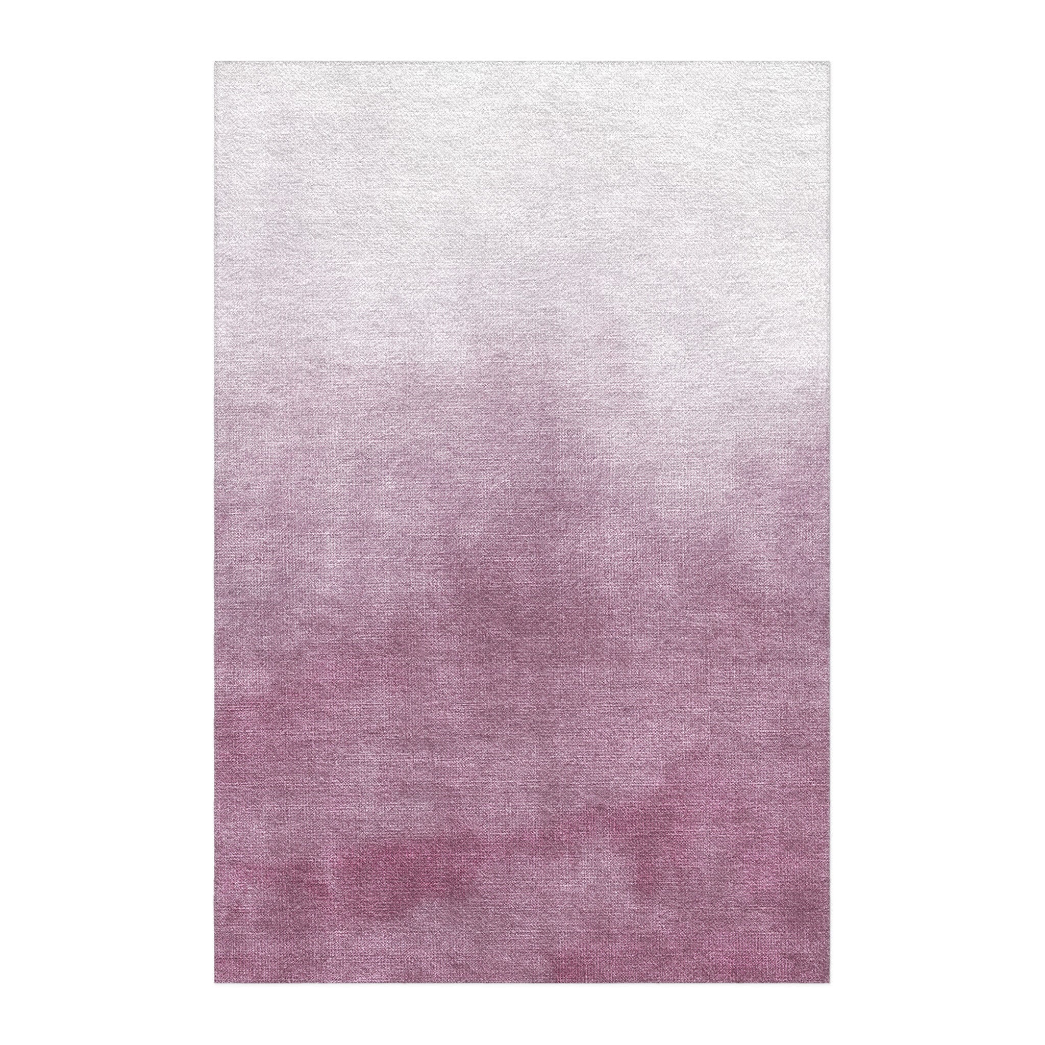 Kieran Watercolor Mauve Ombre in 6x4ft Size