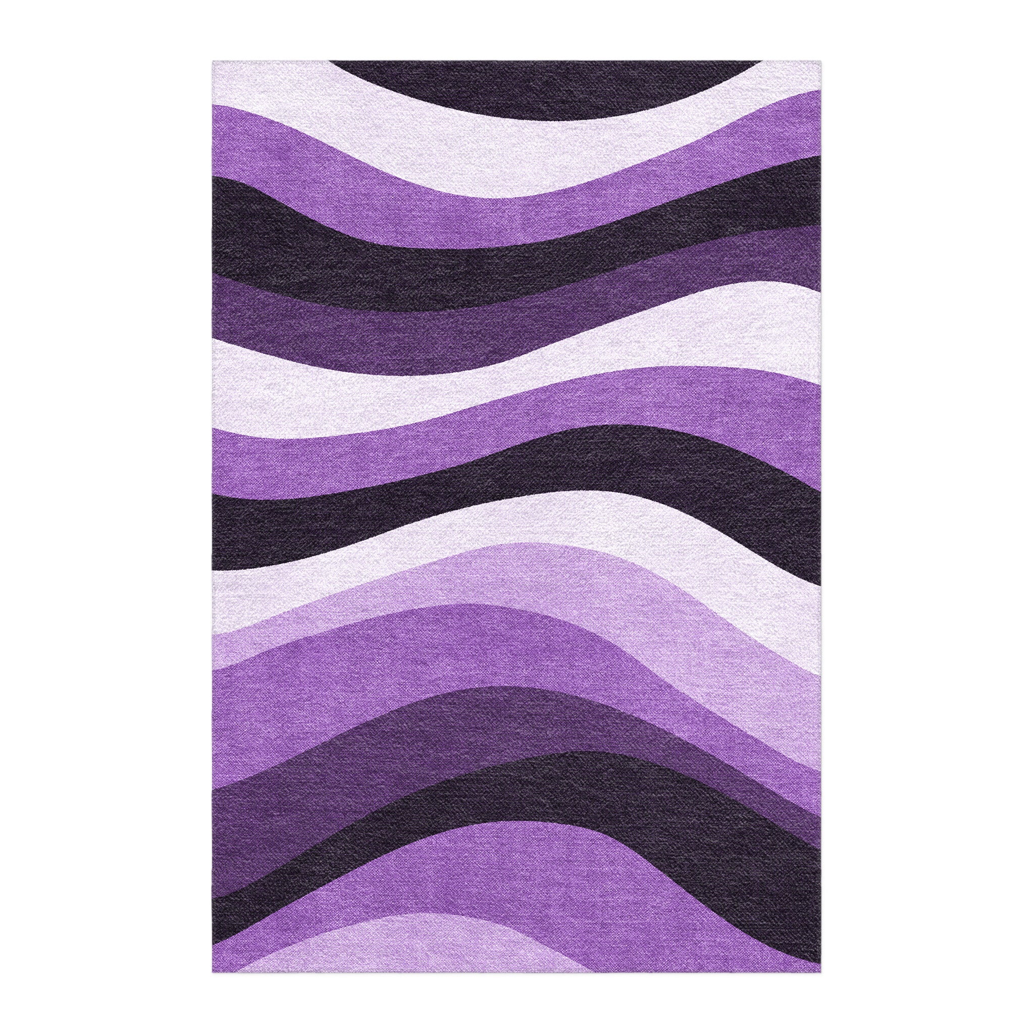 Sinuous Purple Monochrome in 6x4ft Size