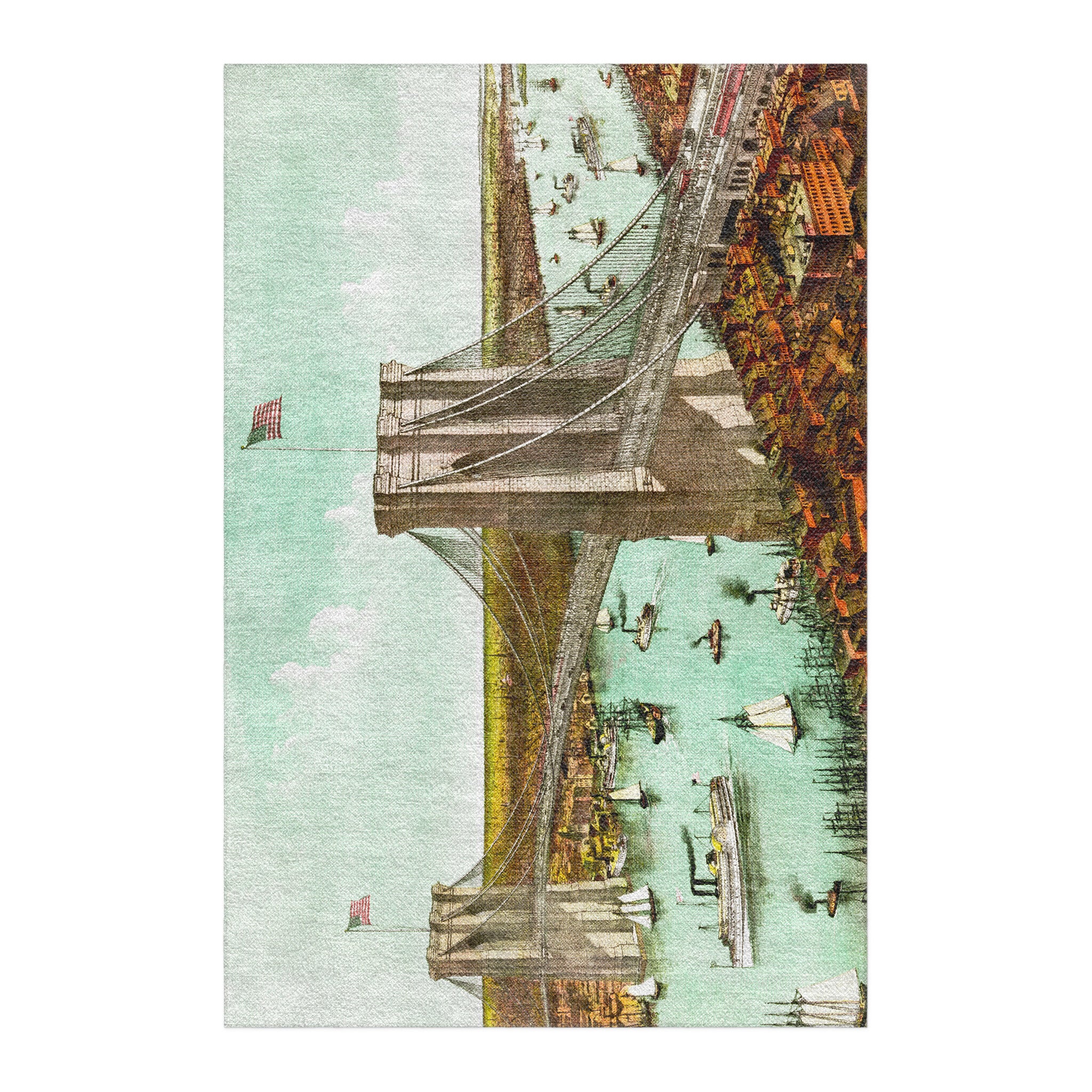 Brooklyn Bridge in 4' x 6' Size