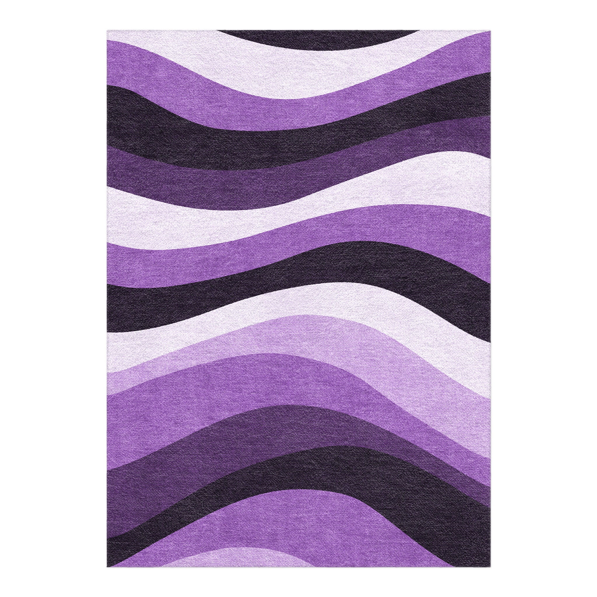 Sinuous Purple Monochrome in 7x5ft Size