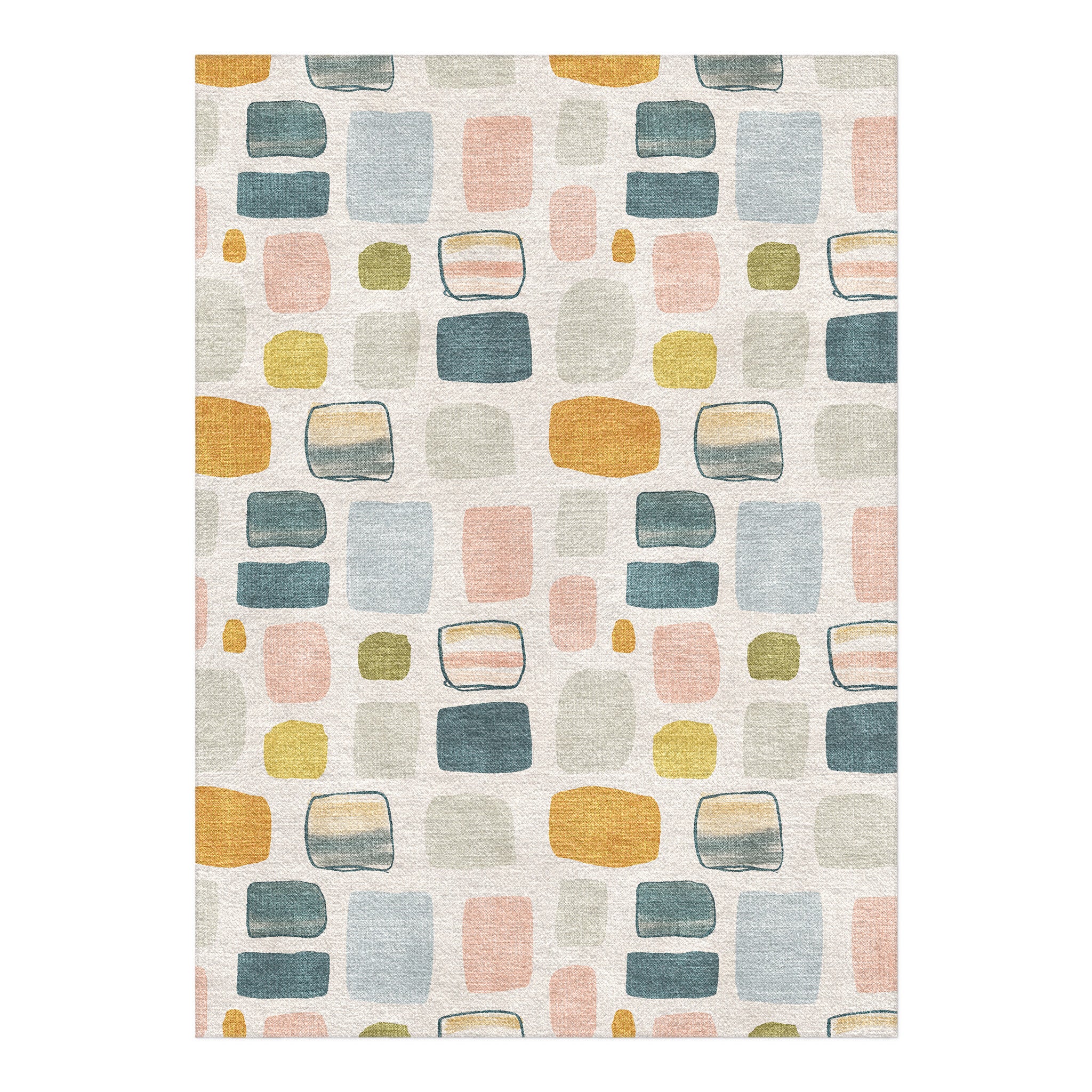 Calliope Ivory Multicolor in 5' x 7' Size