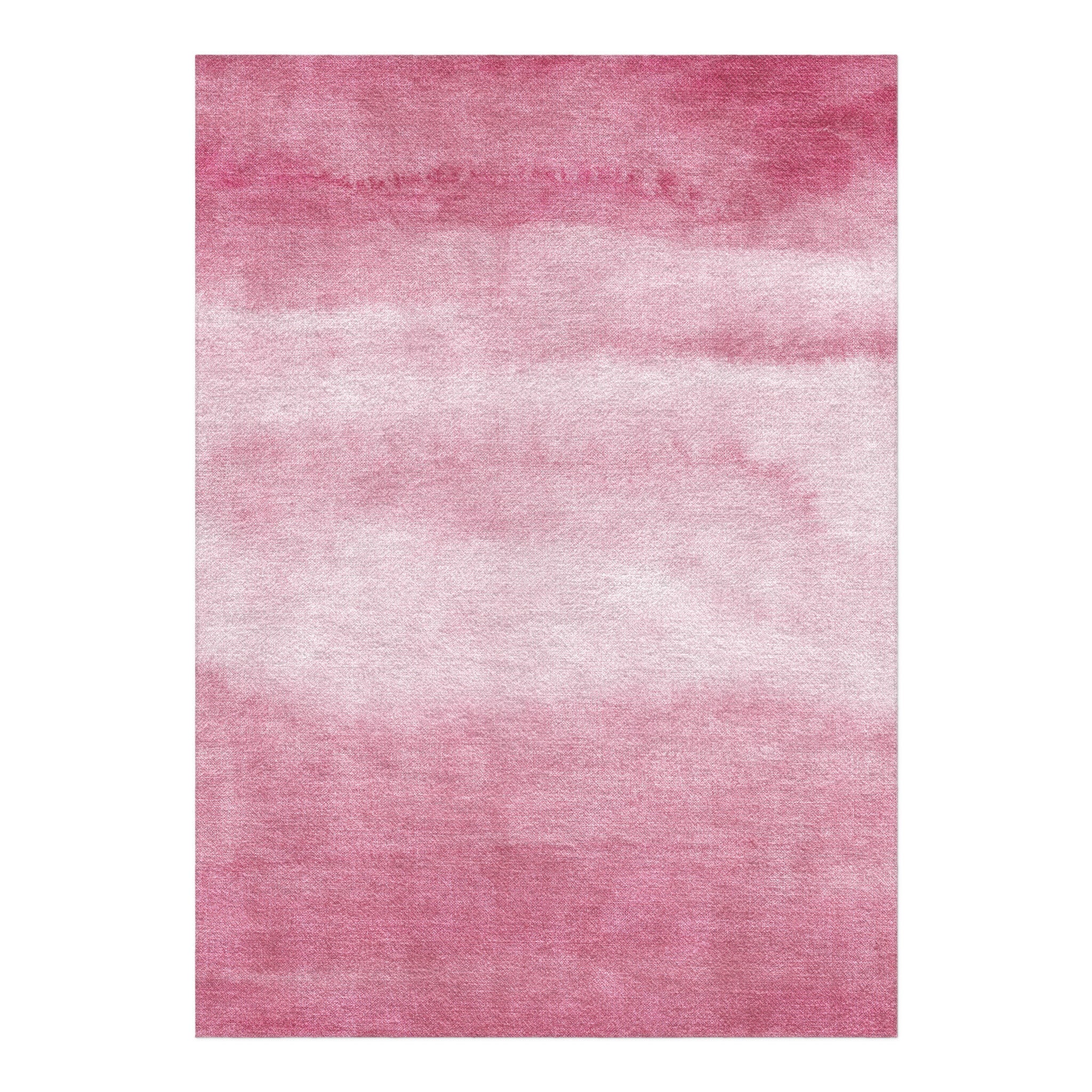 Jacinda Watercolor Pink Ombre in 7x5ft Size