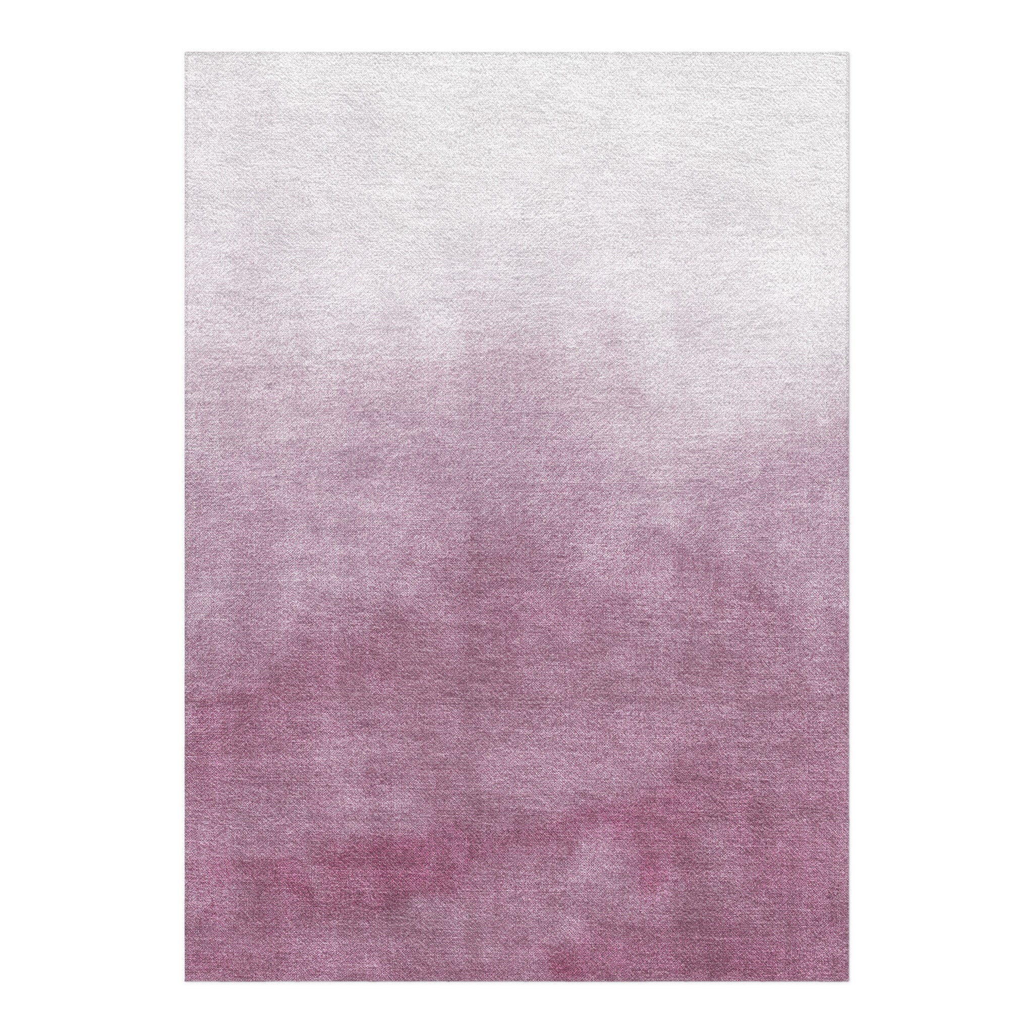 Kieran Watercolor Mauve Ombre in 7x5ft Size