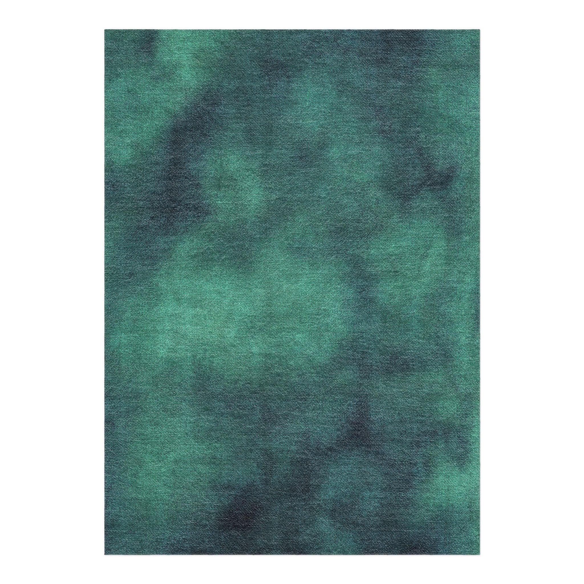 Andromeda Watercolor Teal in 5' x 7' Size