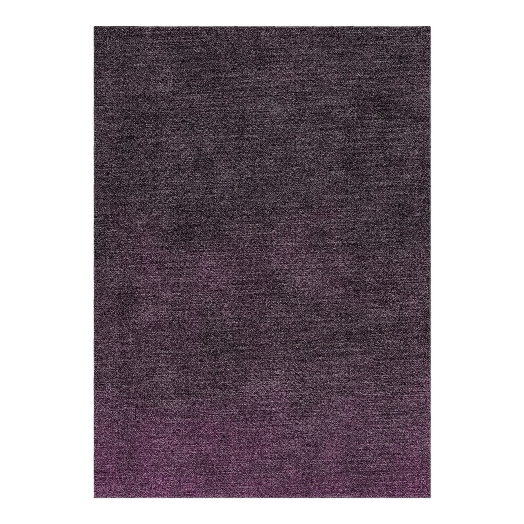 Keanu Watercolor Deep Purple Ombre in 7x5ft Size