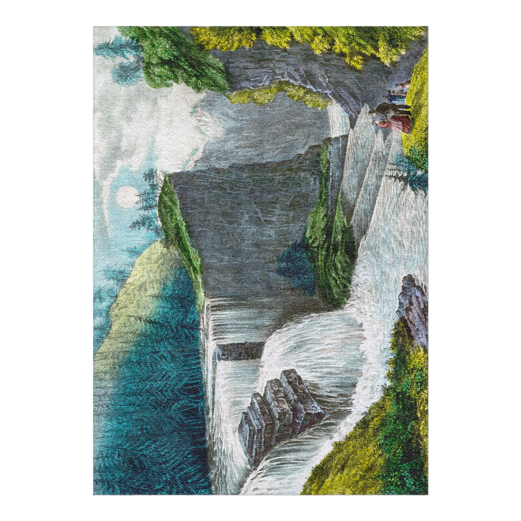 Trenton Falls New York in 7x5ft Size