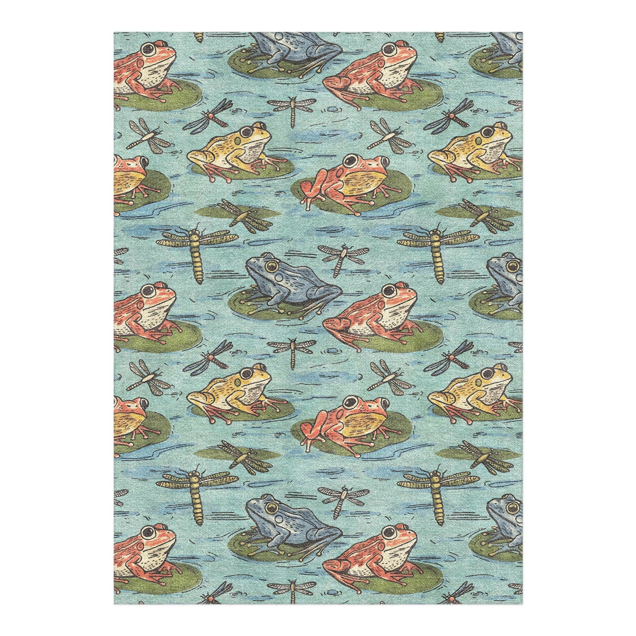 Frog Pond in 5' x 7' Size